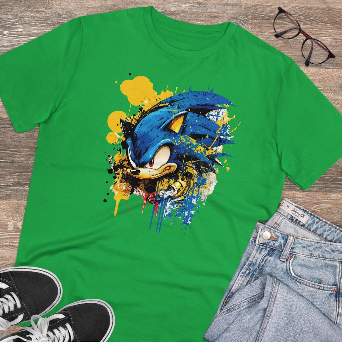 Sonic T-Shirt - Add Some Eco-Friendly and Colorful Style to Your Wardrobe