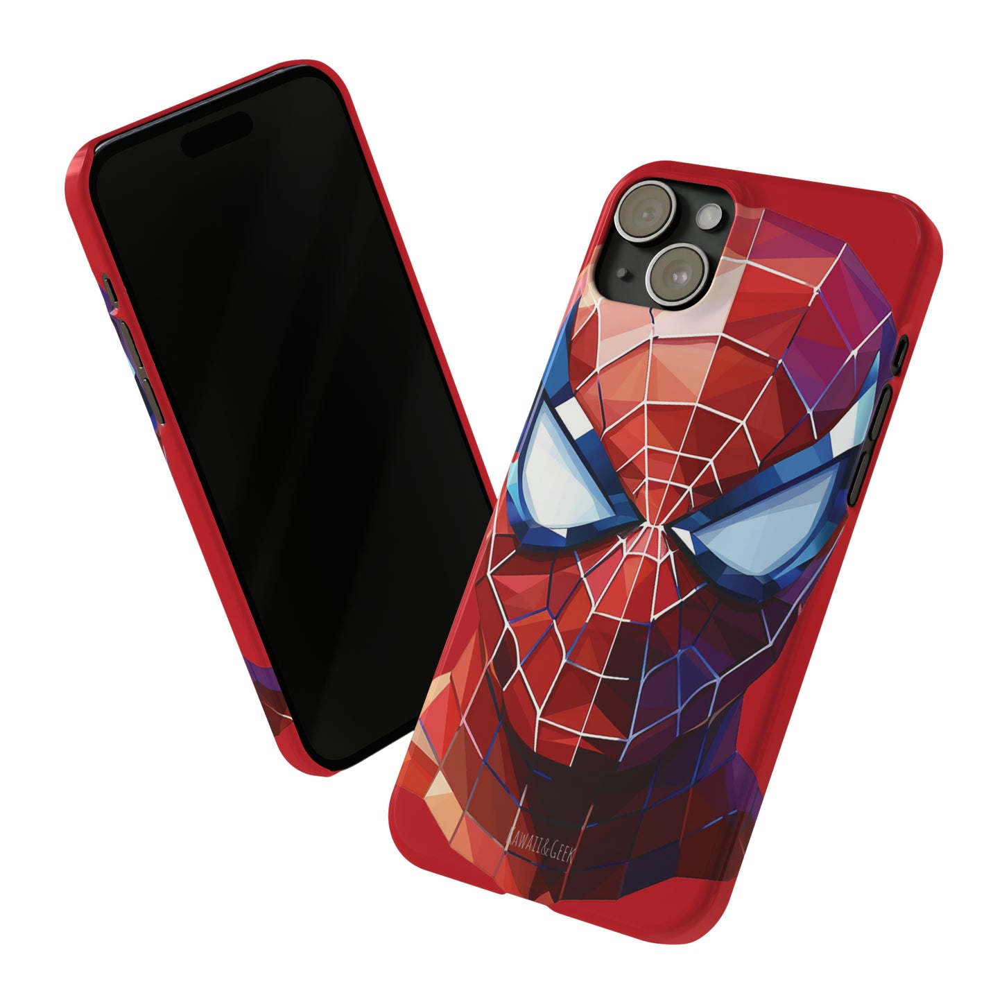 Spider-Man Slim Phone Case iPhone 15 compatible - Embrace Web-Slinging Style - Avengers