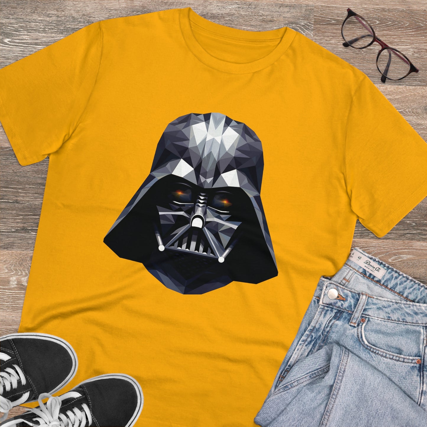 Darth Vader Polygonal T-Shirt - Embrace the Dark Side - Star Wars