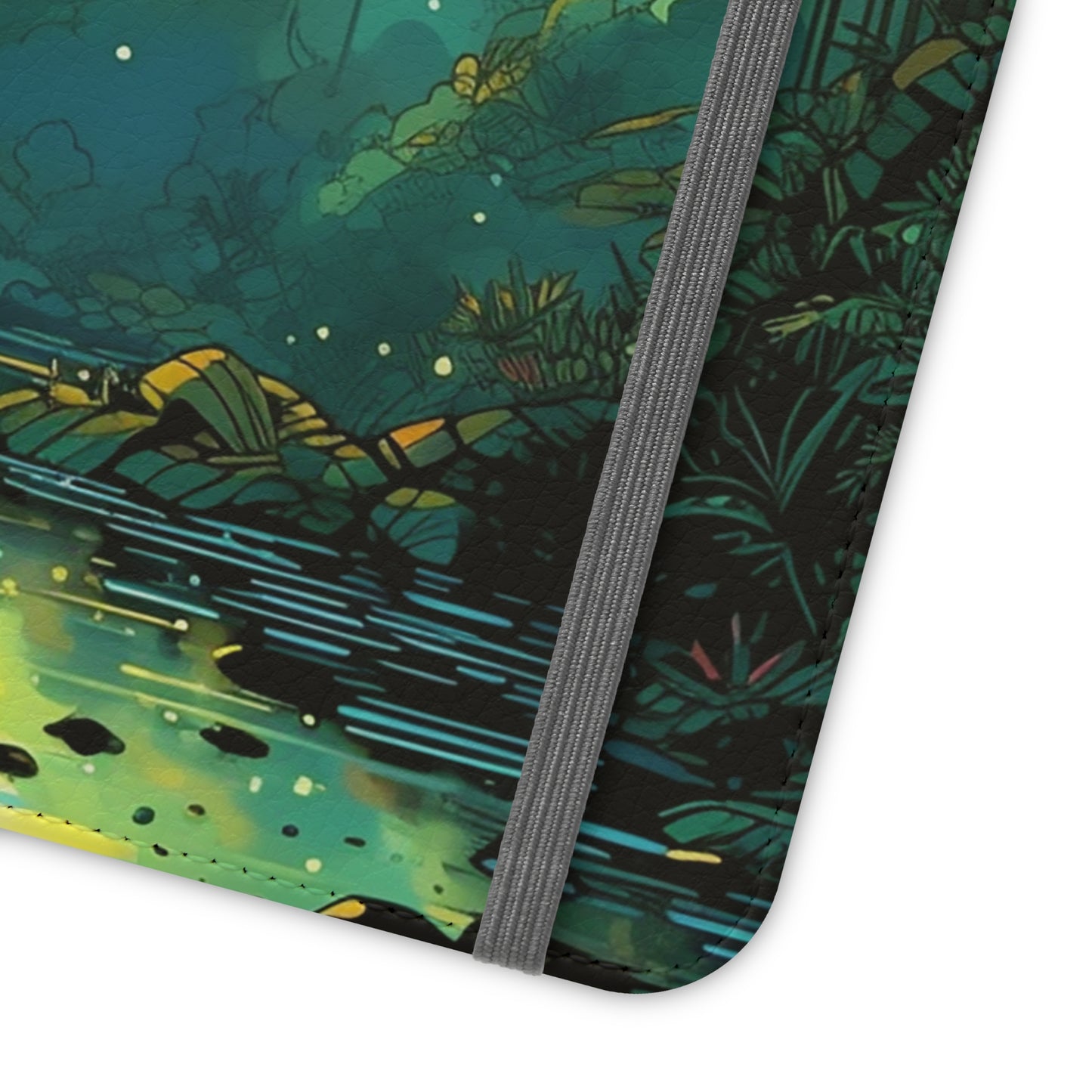 Rainforest at Sunset Flip Phone Case - Capture the Serenity of Nature on Your Device