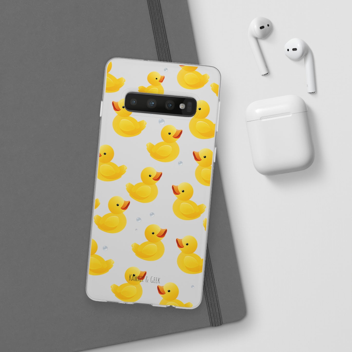 Vibrant Yellow Duck Flexi Phone Case
