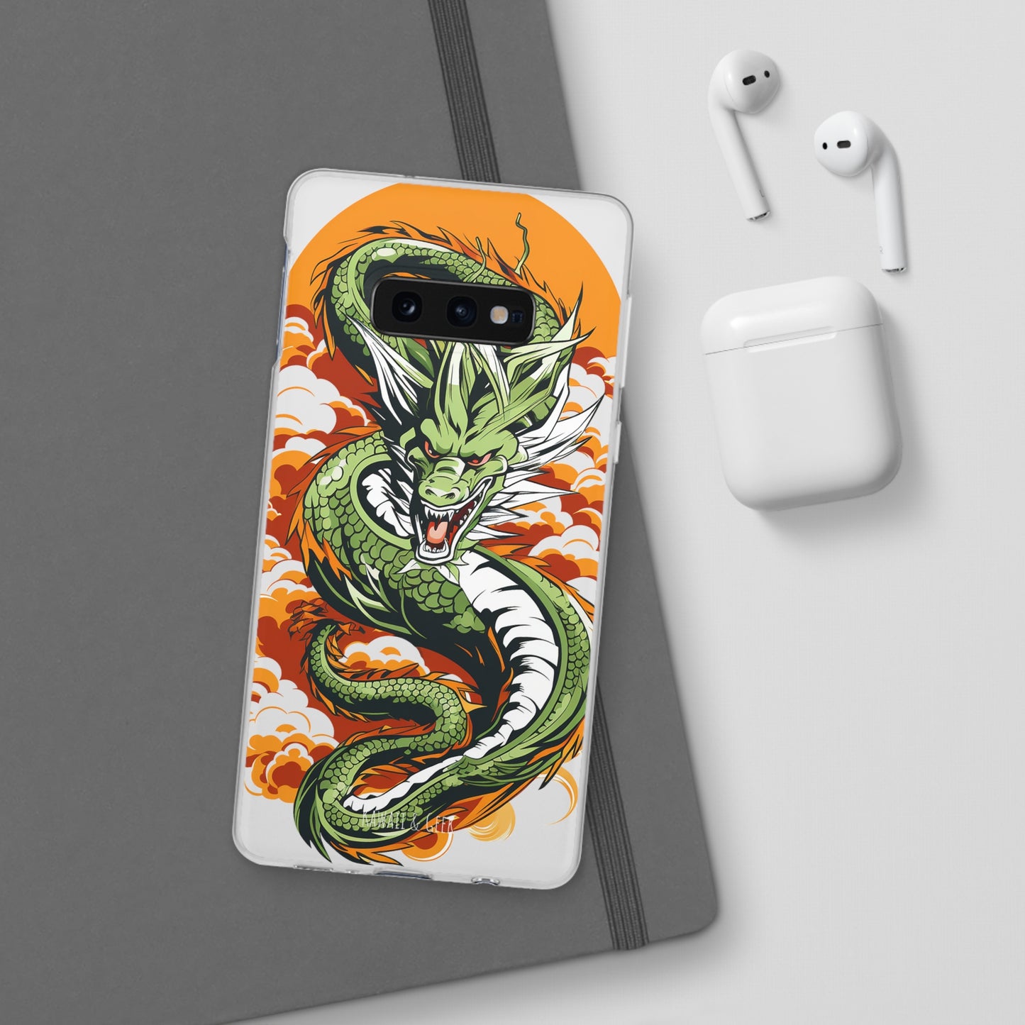 Dragon Ball Z-Inspired Japanese Dragon Flexi Phone Case