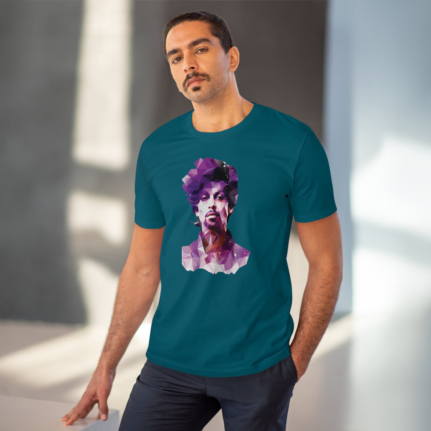 Prince Polygonal T-Shirt - Embrace Iconic Music