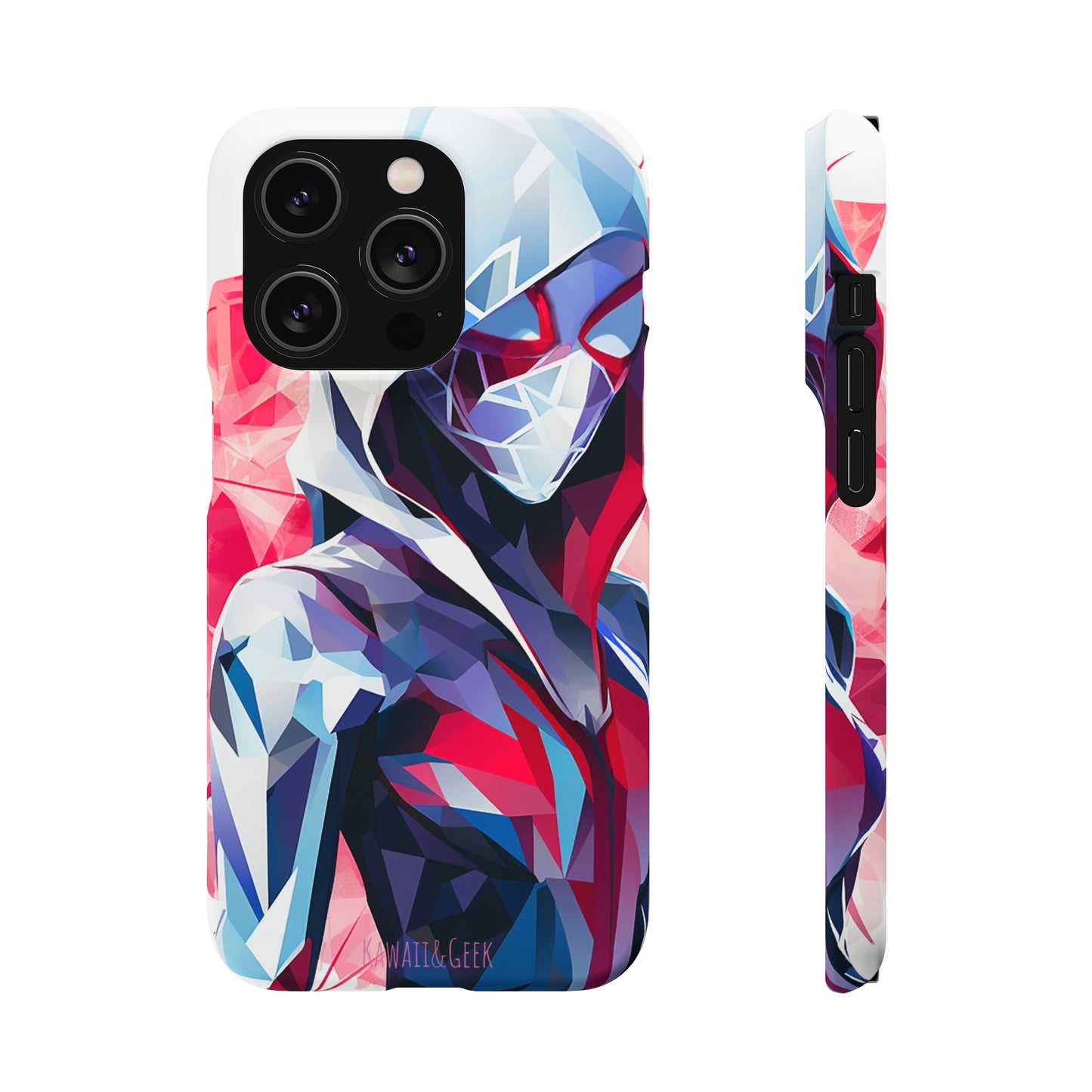 Spider Gwen Stacy Phone Case - Add Some Geometric and Heroic Style to Your Phone - Miles Morales
