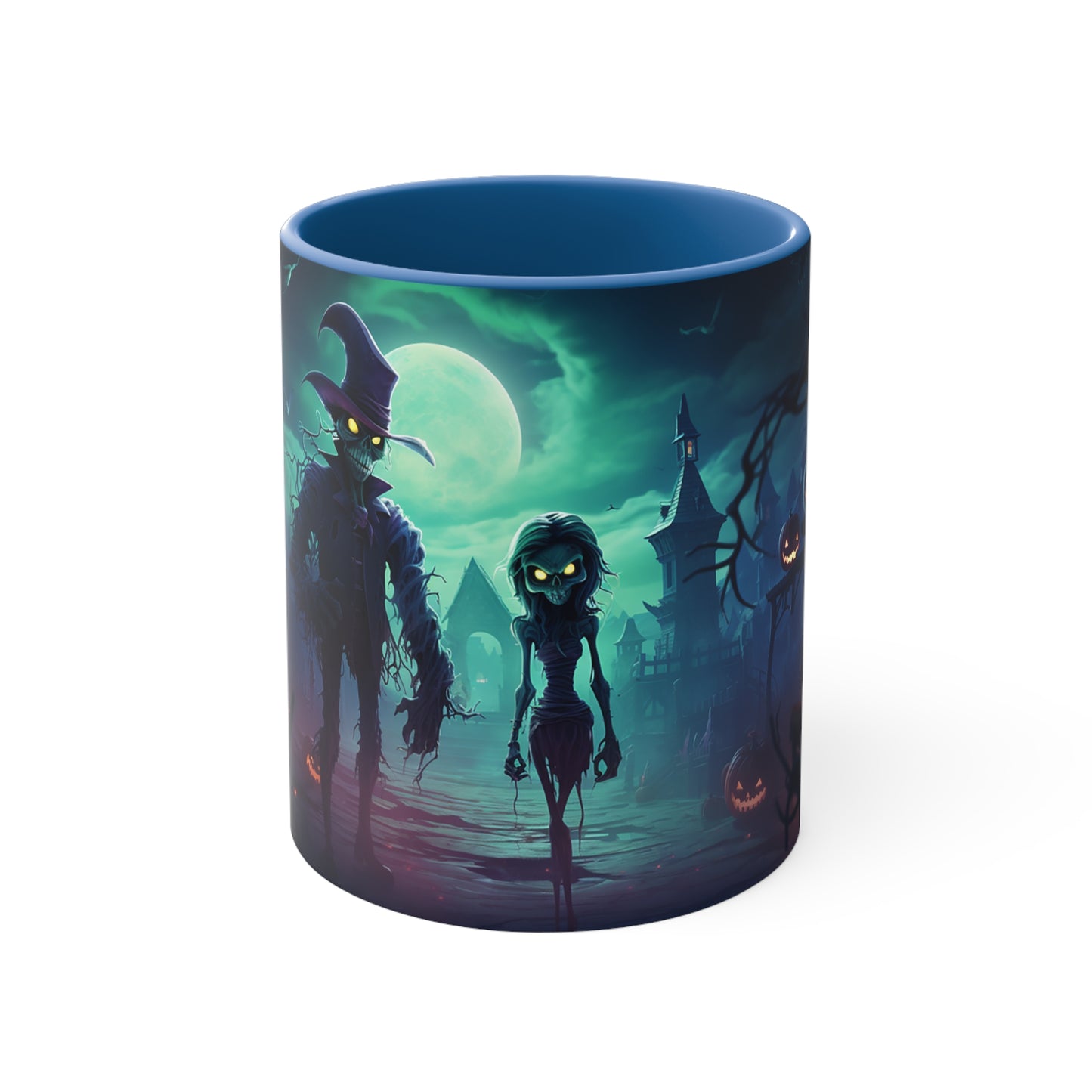 Halloween Special: 11oz Bi-color Zombies Cemetery Mug