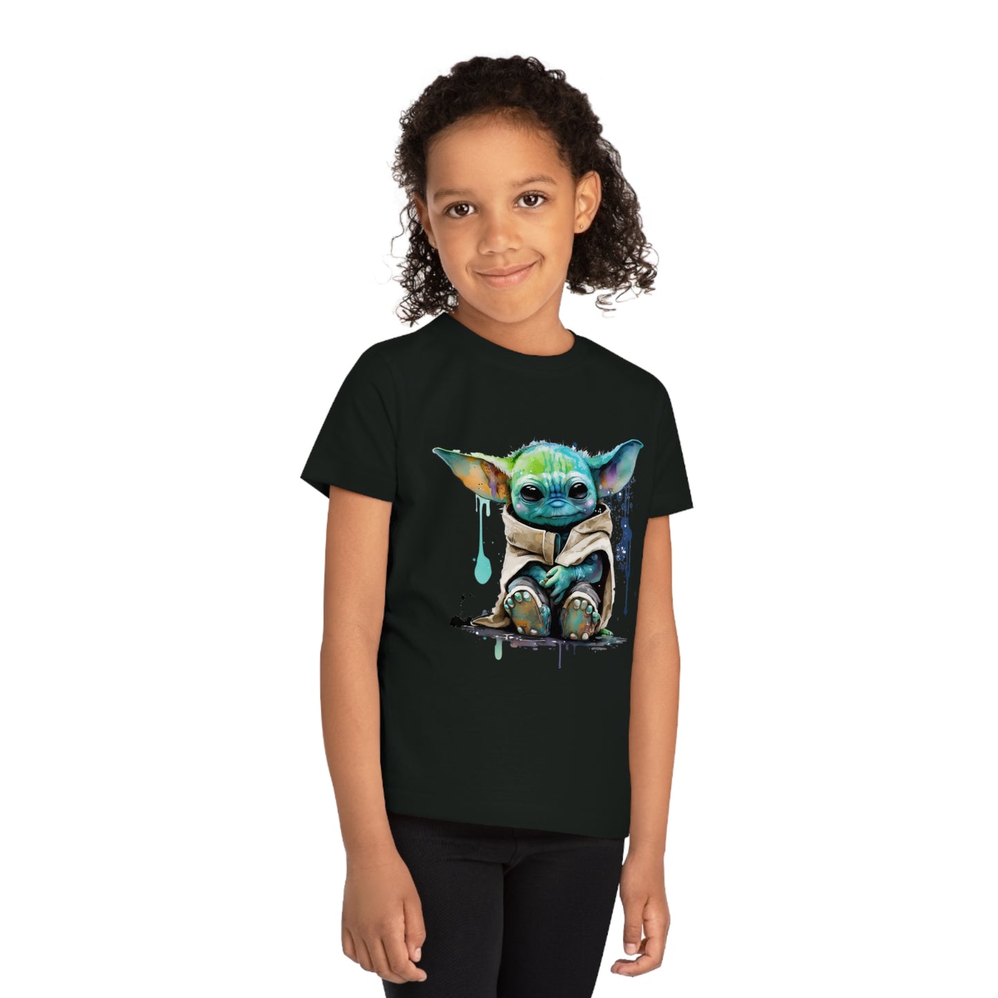 Baby Yoda Kids T-Shirt - Embrace Cuteness and Eco-Friendly Fashion