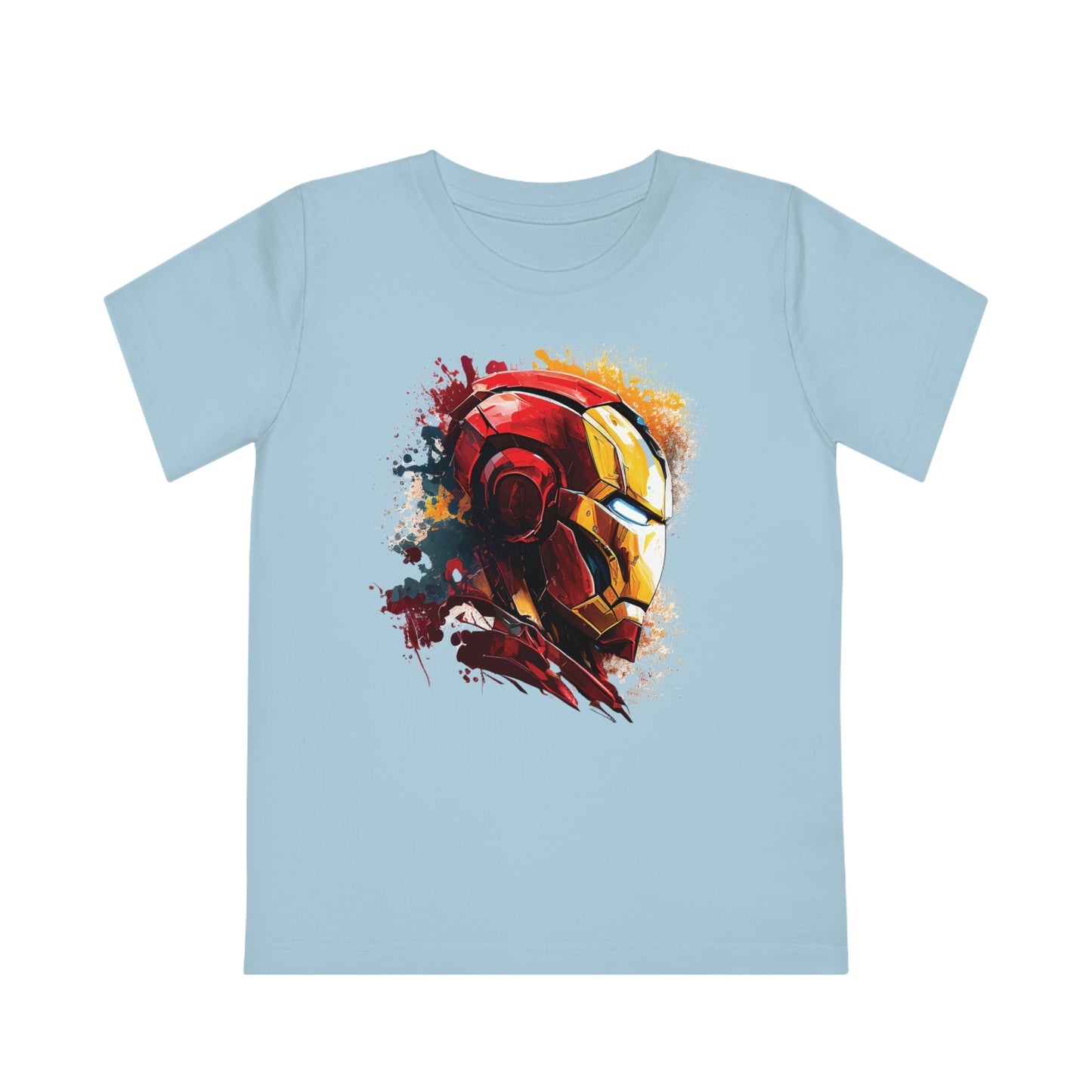 Iron Man Kids Eco-Friendly T-Shirt - Unleash Superhero Power with Sustainability - Marvel Avengers