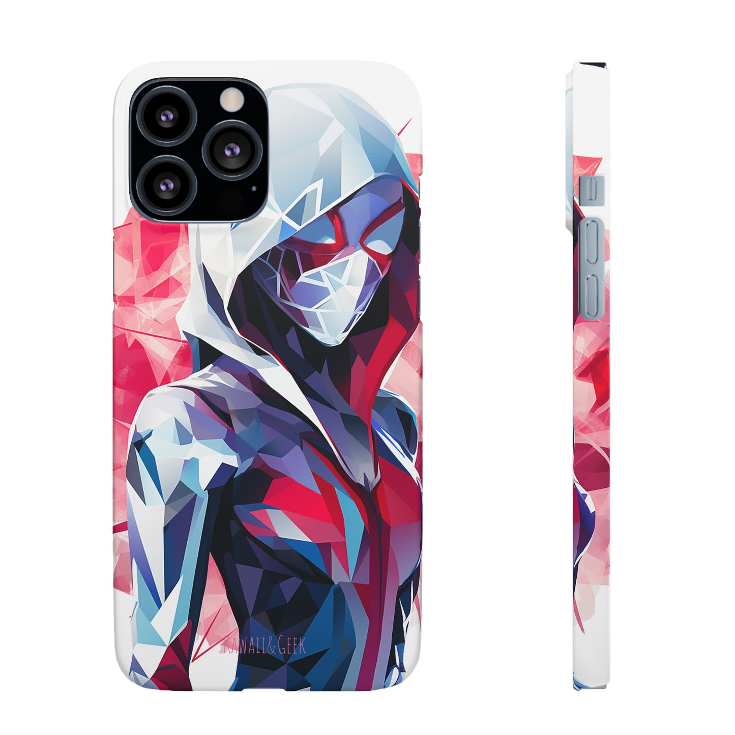 Spider Gwen Stacy Phone Case - Add Some Geometric and Heroic Style to Your Phone - Miles Morales
