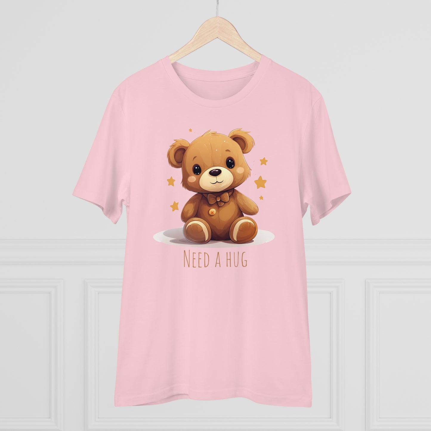 Eco-Friendly "Need a Hug" Teddy Bear Tee