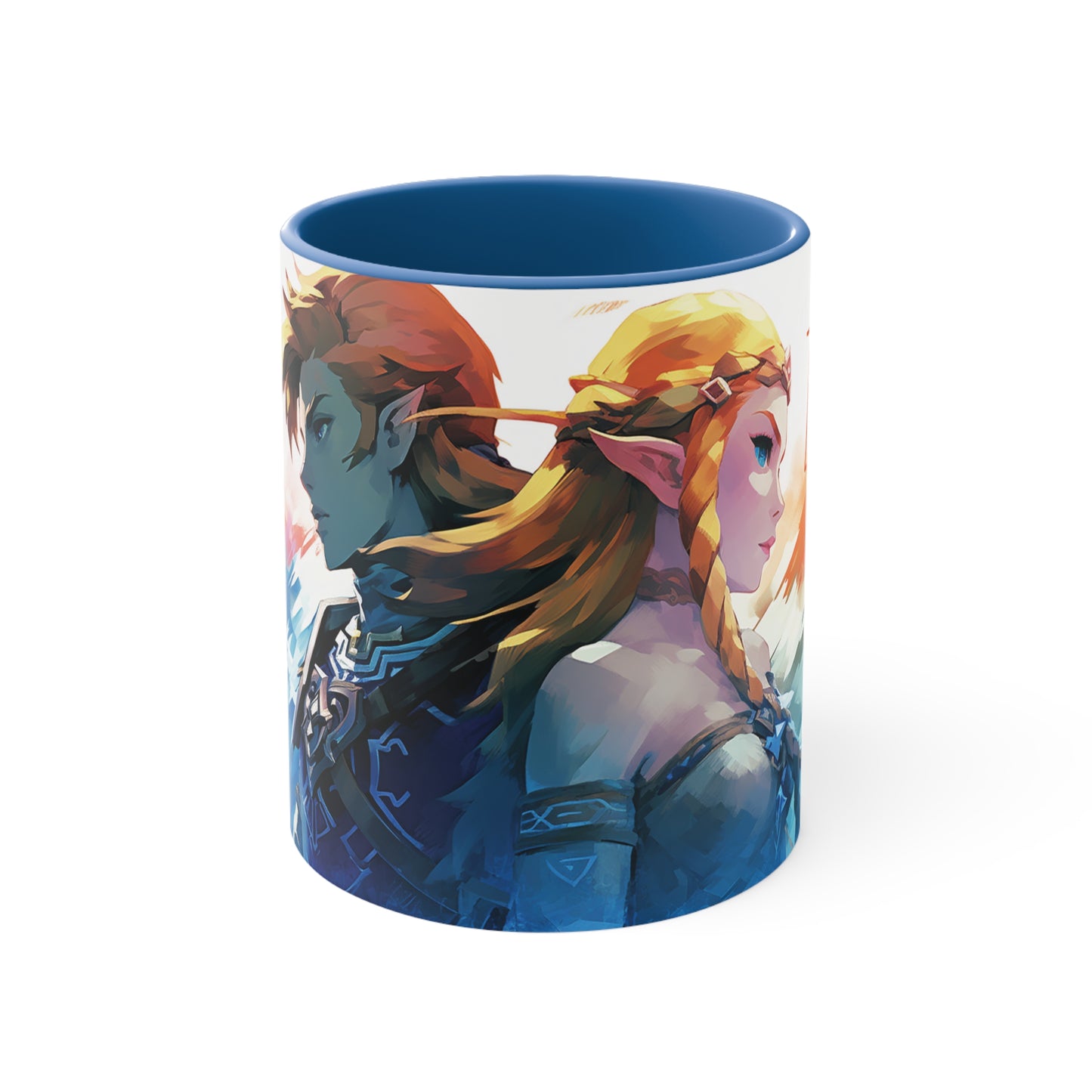 Zelda and Link Mug: The Legend Continues