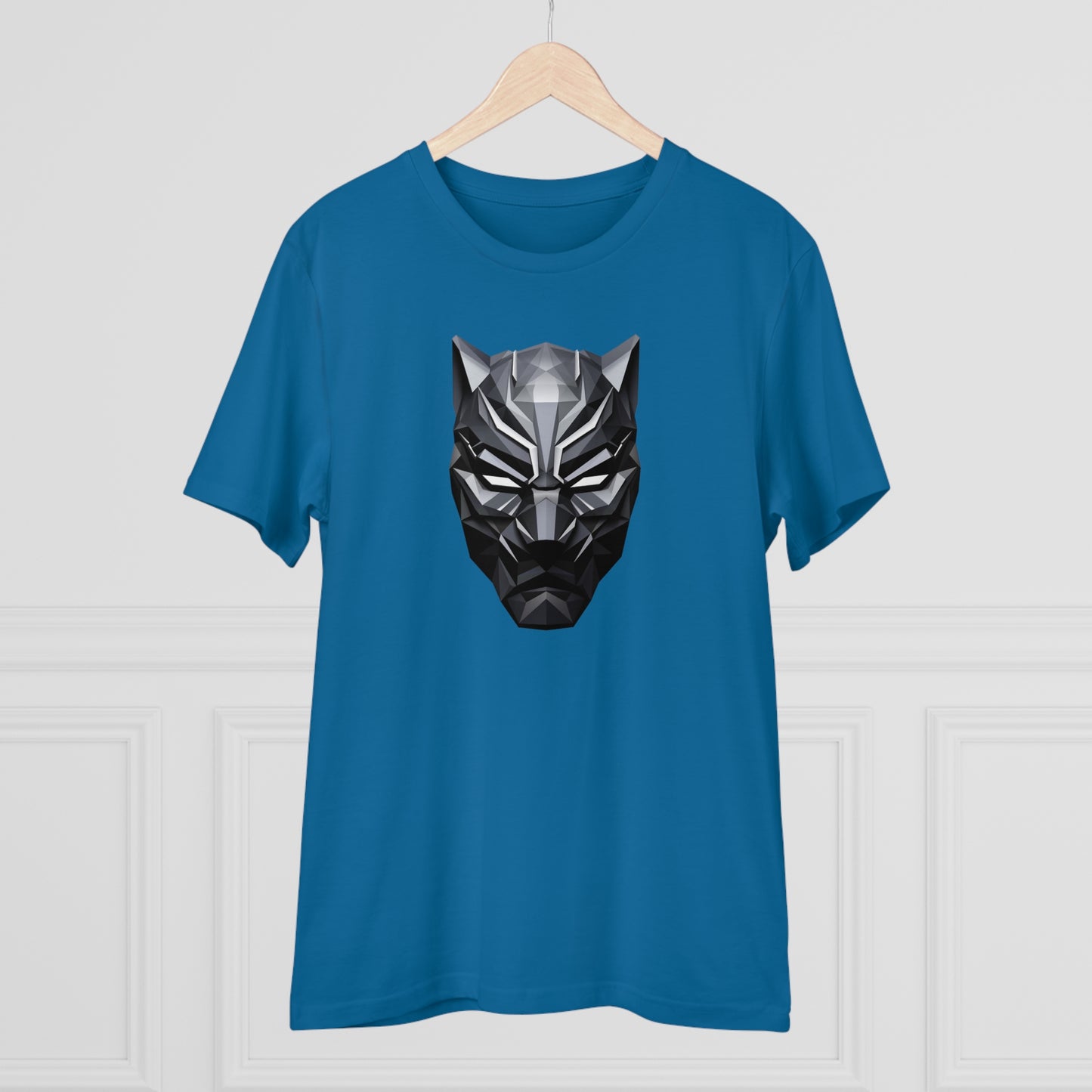 Black Panther Polygonal T-Shirt - Embrace Wakandan Vibes