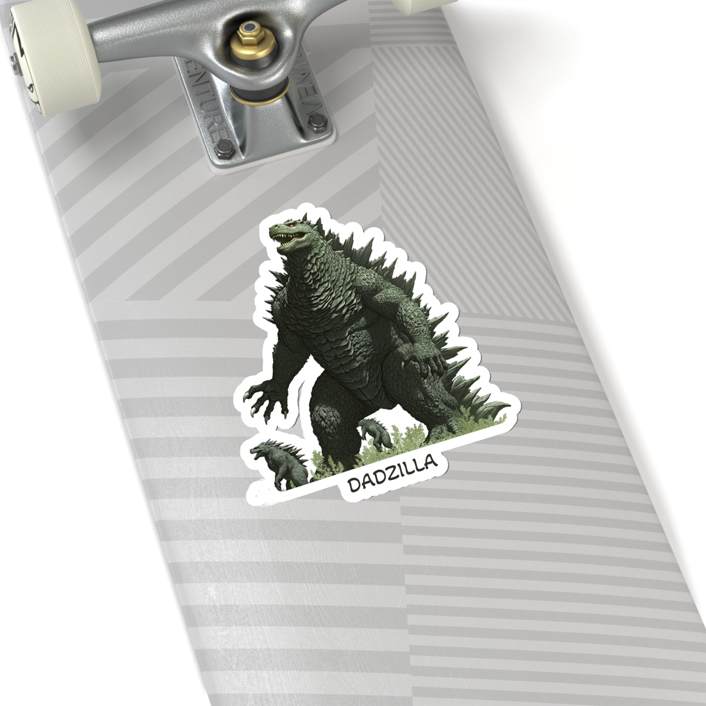 Dadzilla - Father's Day Sticker - Celebrate with Godzilla