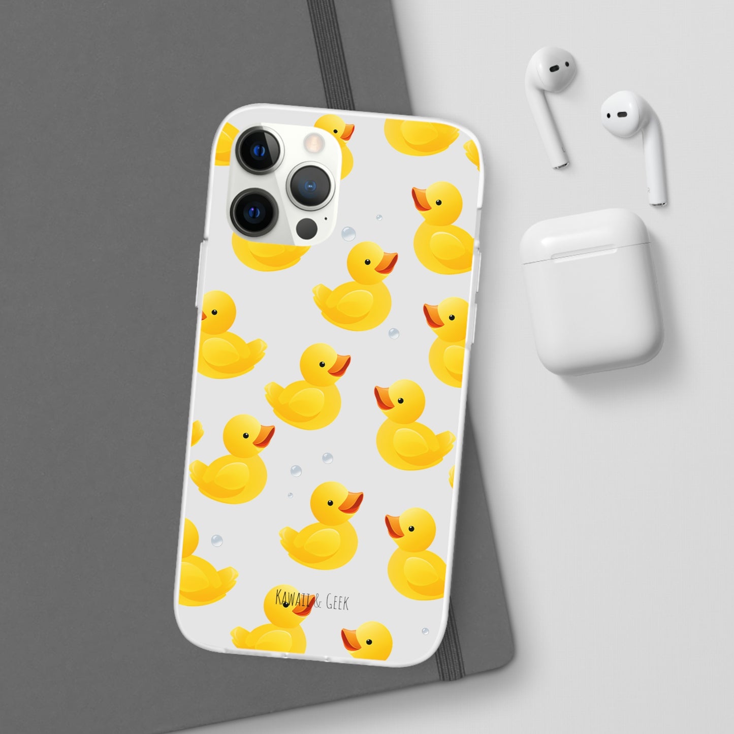Vibrant Yellow Duck Flexi Phone Case