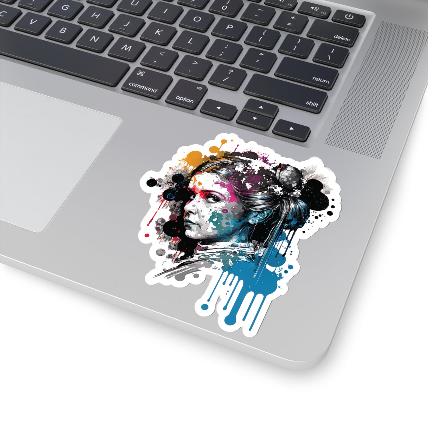 Princess Leia Sticker - Add Some Galactic and Artistic Style to Your Tech - Star Wars