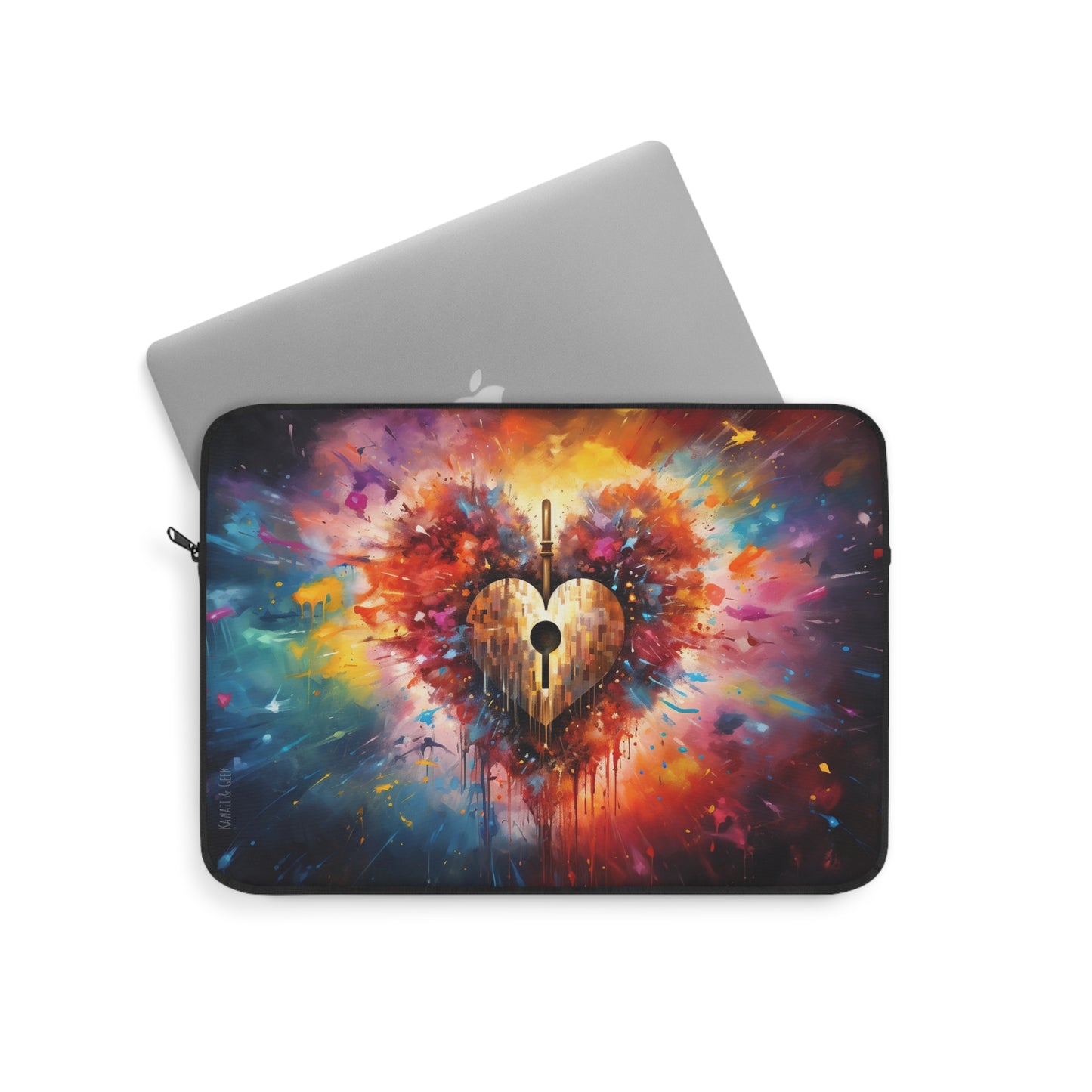 Key to My Heart - Artistic Laptop Sleeve