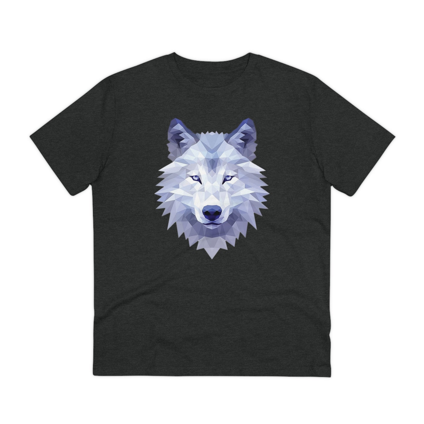 Wolf Polygonal T-Shirt - Embrace Wild Harmony