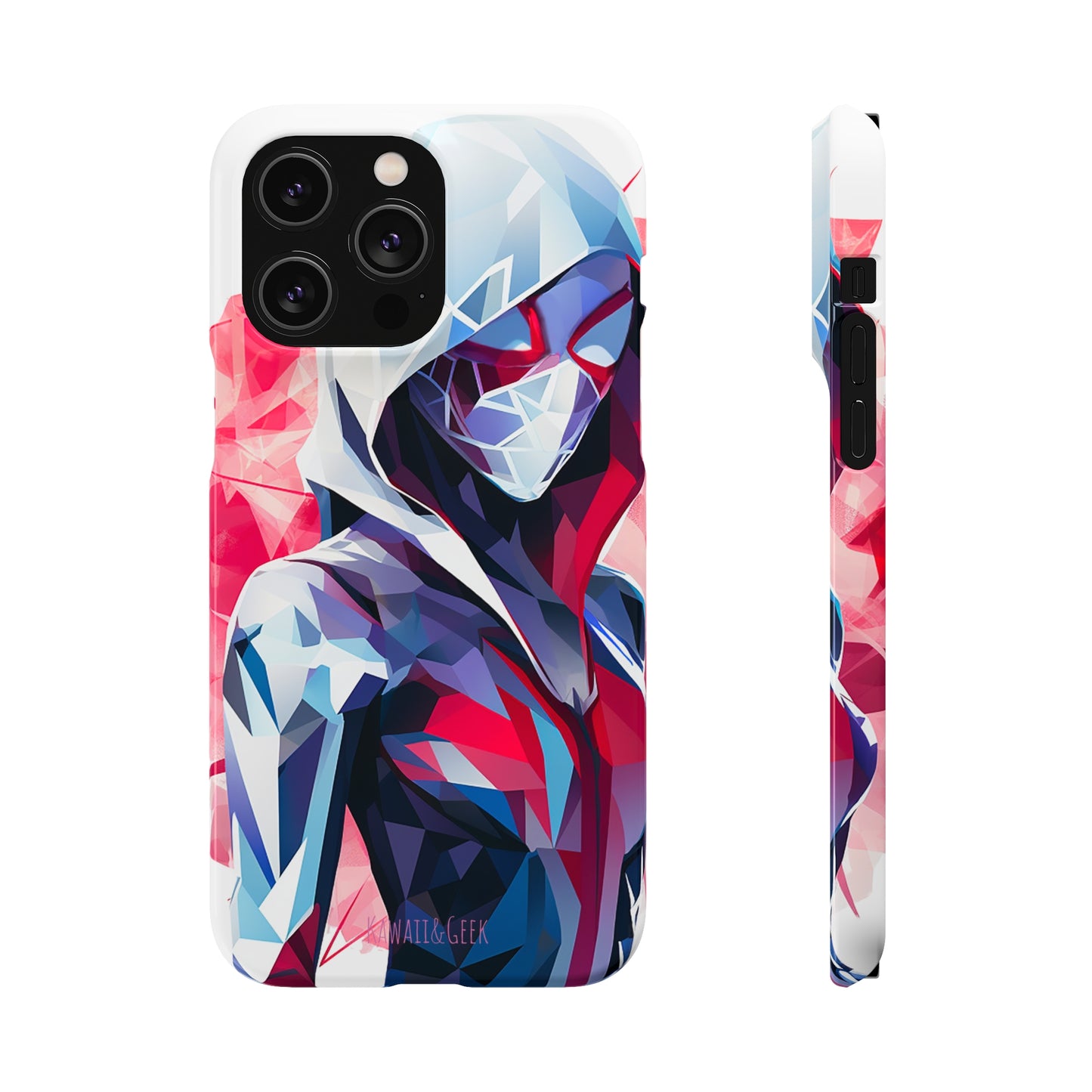 Spider Gwen Stacy Phone Case - Add Some Geometric and Heroic Style to Your Phone - Miles Morales