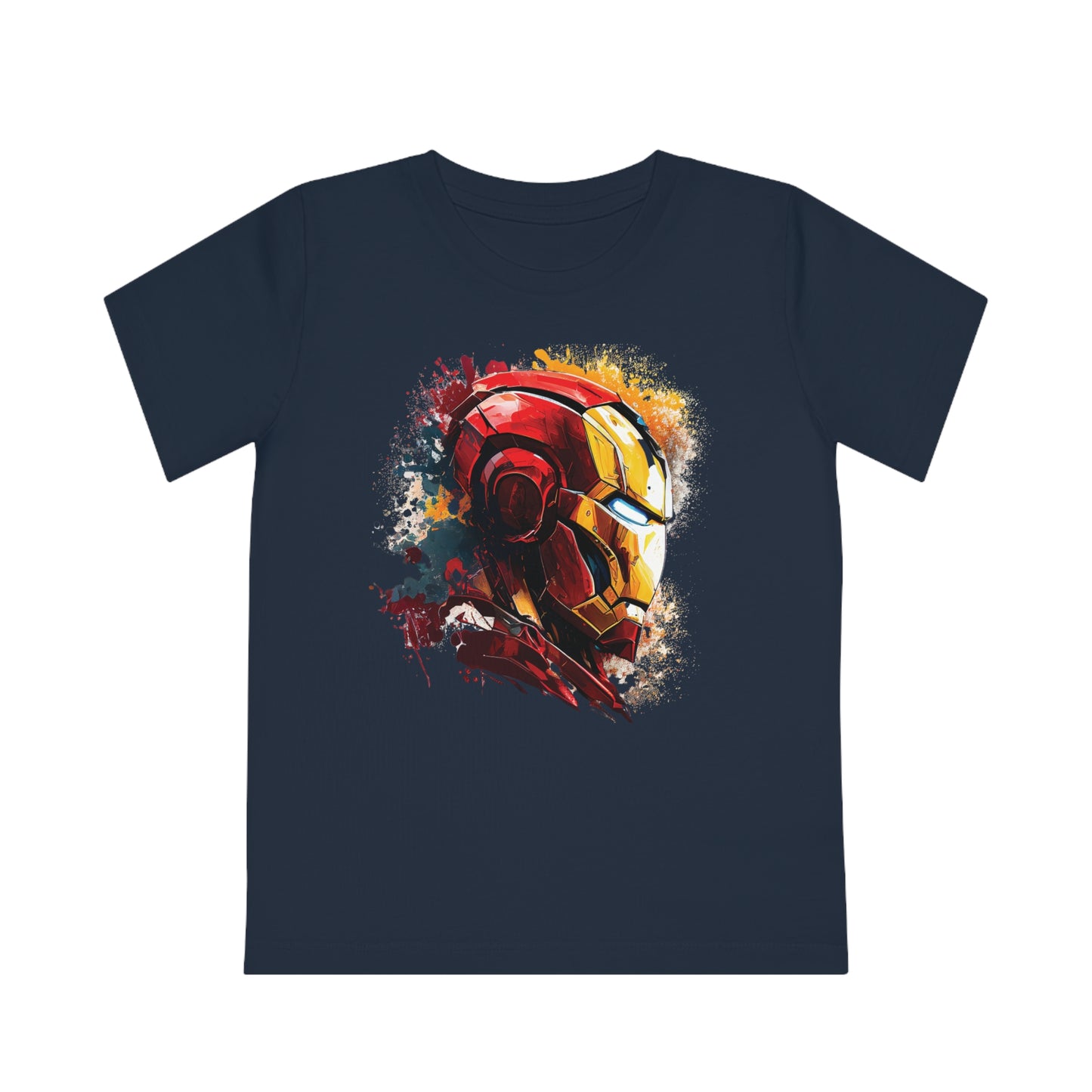 Iron Man Kids Eco-Friendly T-Shirt - Unleash Superhero Power with Sustainability - Marvel Avengers