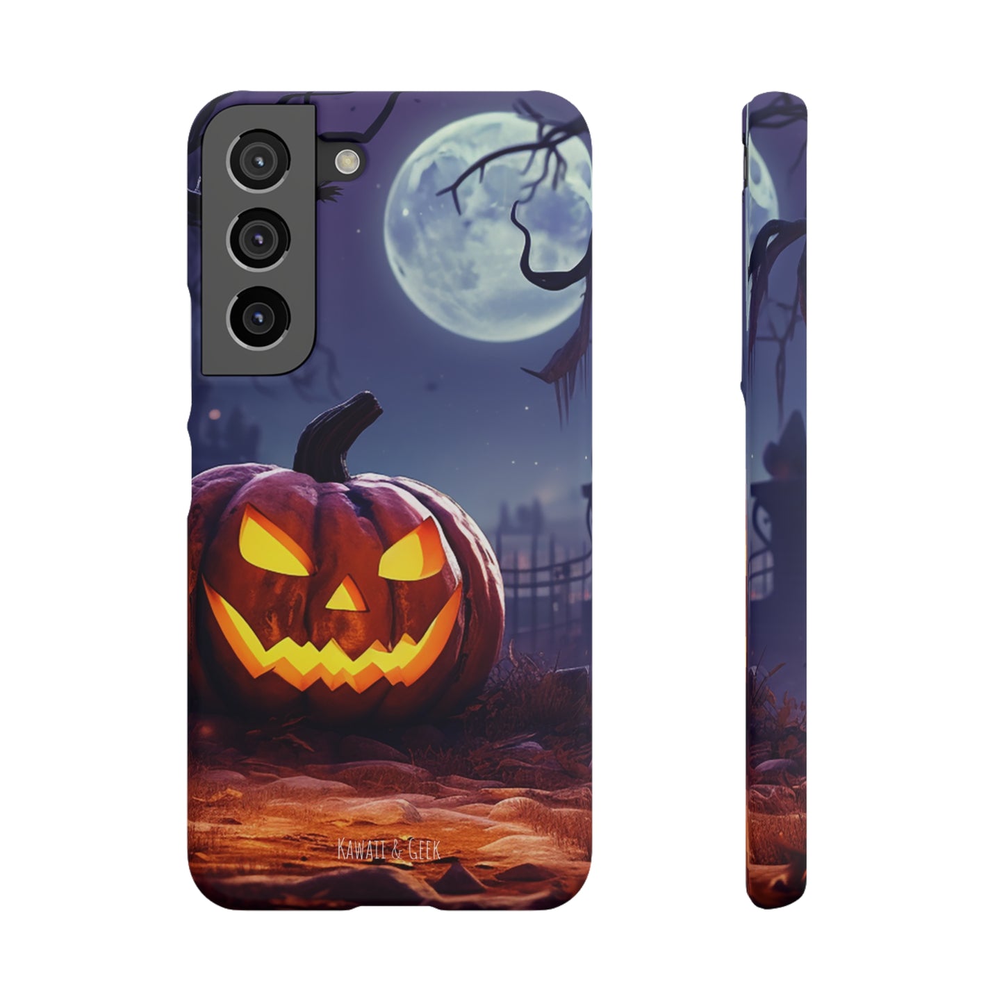 Halloween Pumpkin Design Premium Phone Case