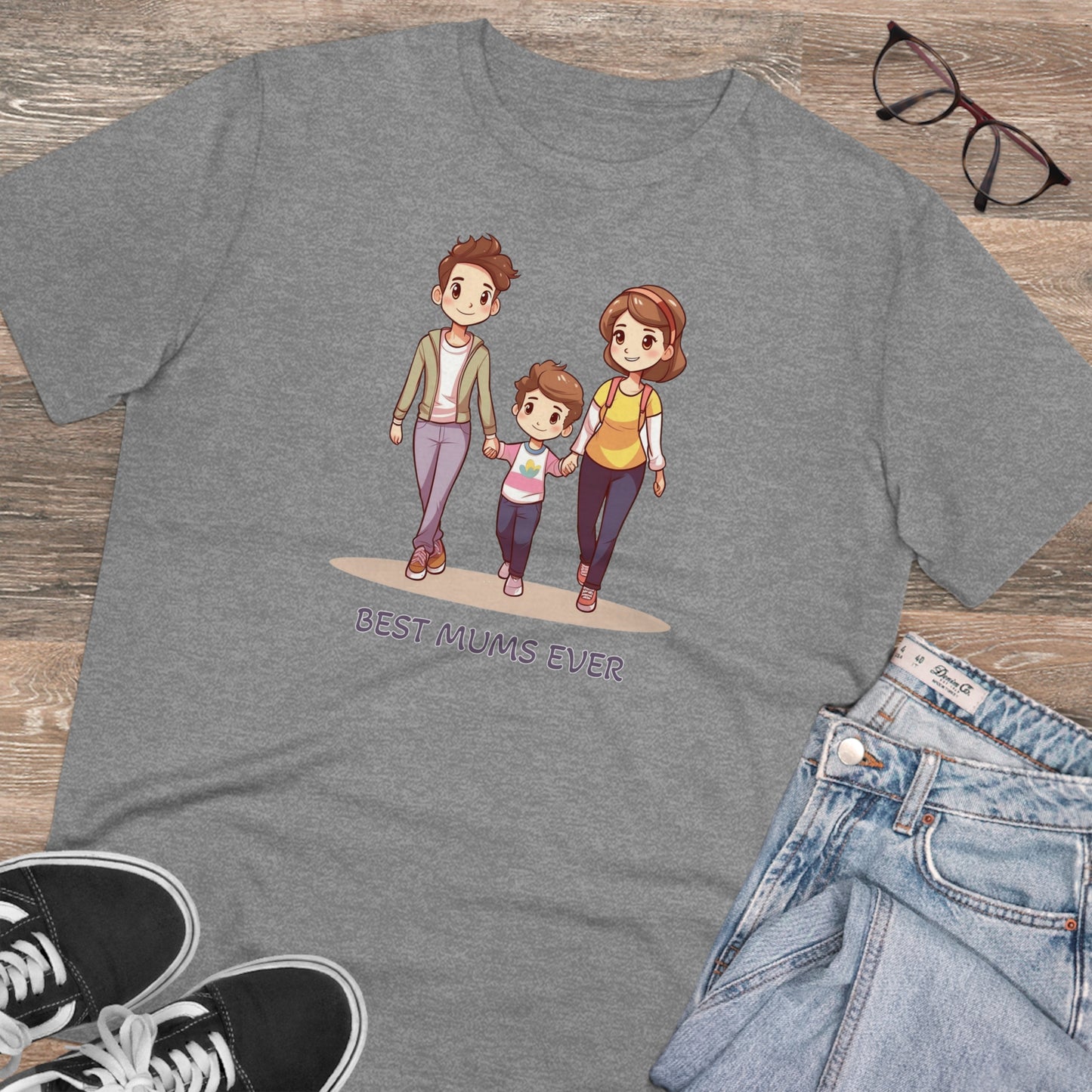 Best Mums Ever LGBT Couple T-Shirt - Celebrate Mother's Day with Love and Inclusivity