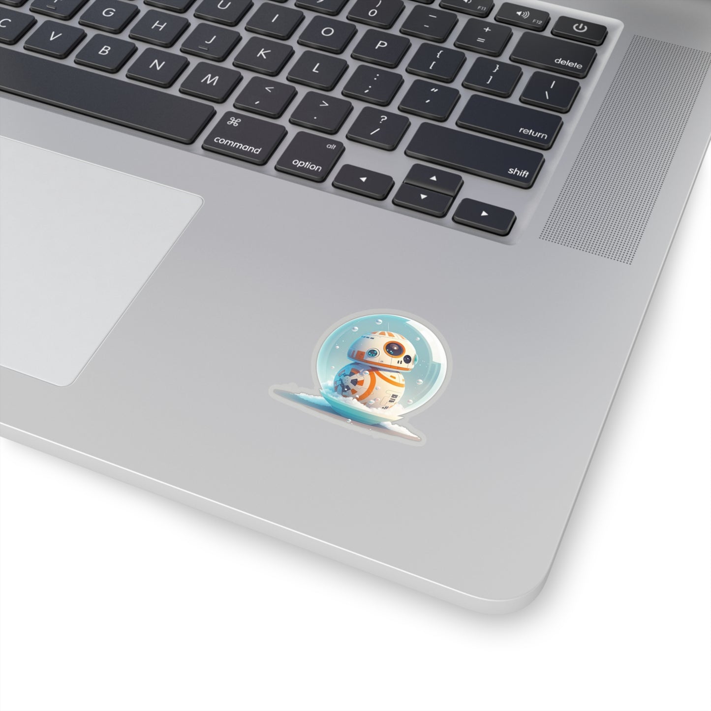 Cute BB8 in Snowball Sticker - Add Some Playful and Adorable Style to Your Tech - Star Wars