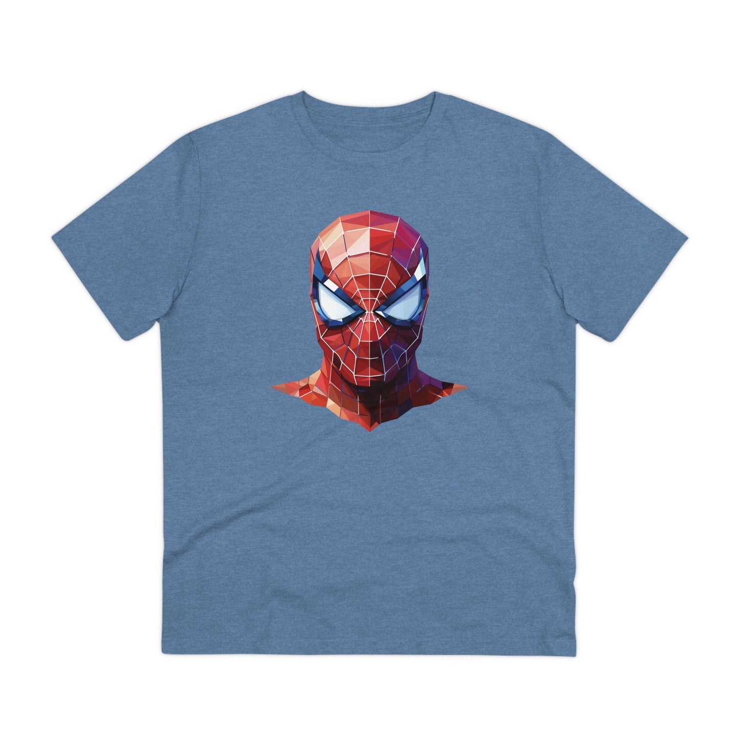 Spider-Man Polygonal Geometric T-Shirt - Swing into Stylish Adventure