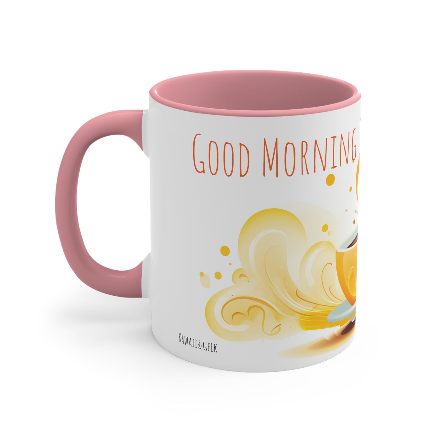 Good Morning Sunshine and Coffee Mug: Cheerful Sun Design