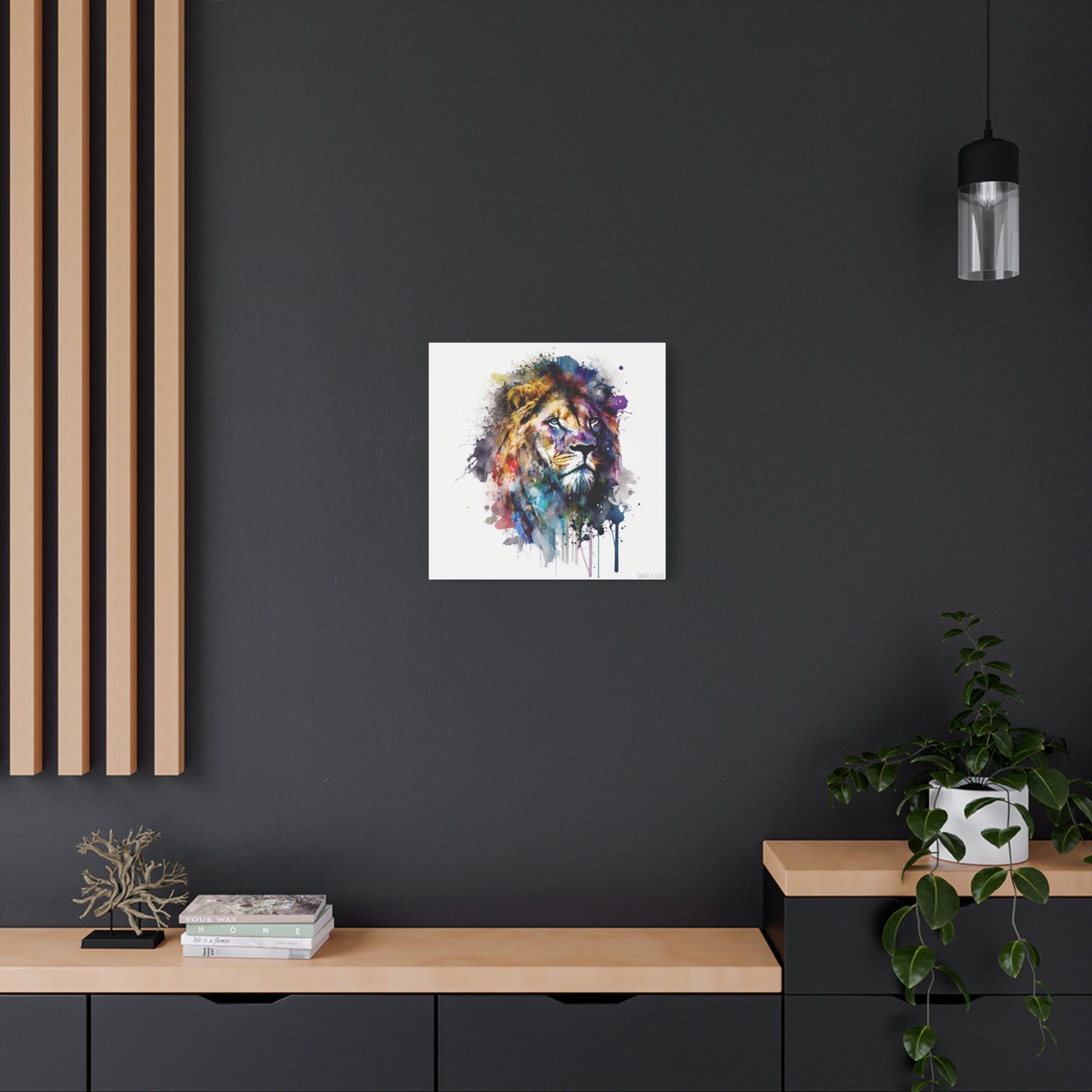 Majestic Lion Canva - Embrace the Grace and Power of the King of the Jungle