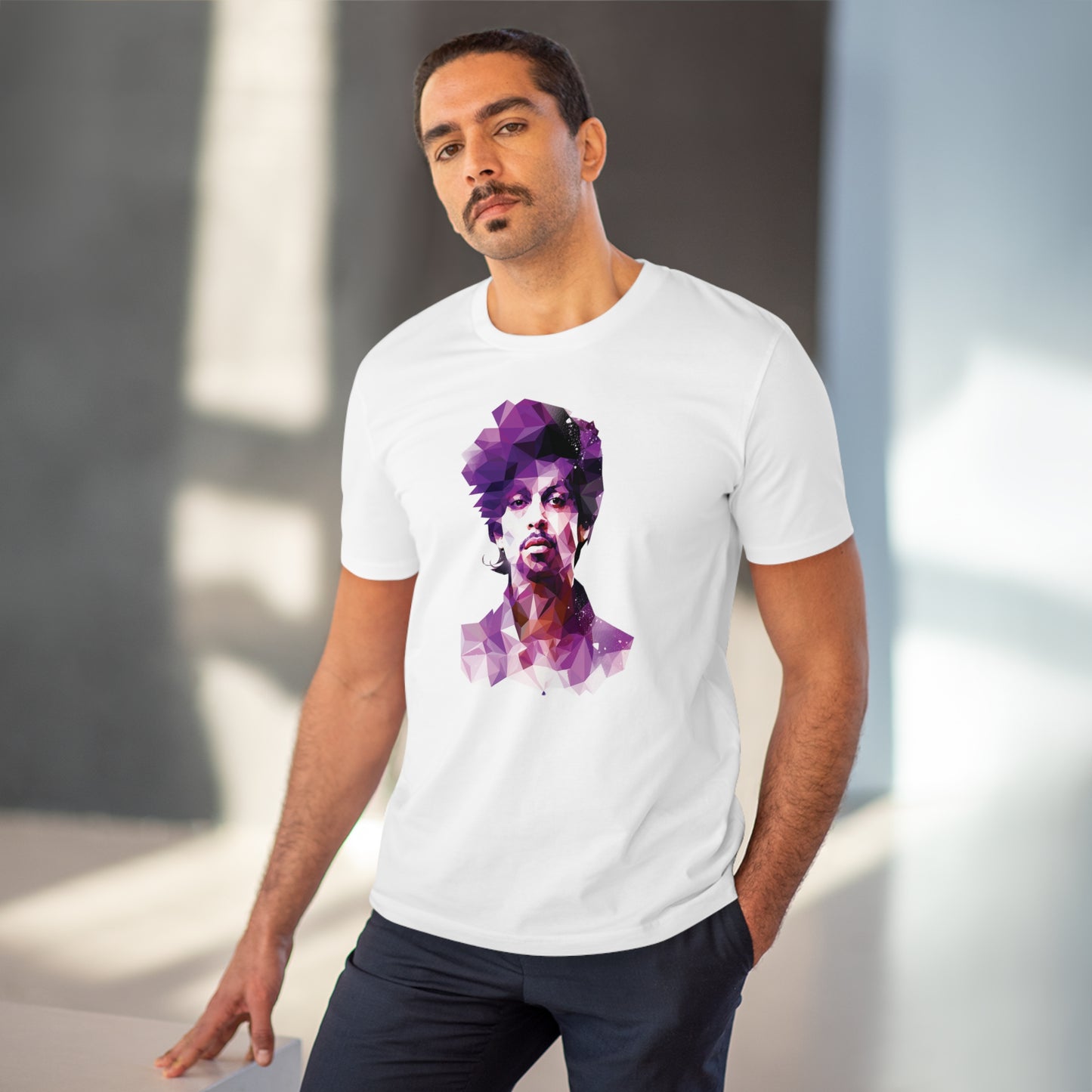 Prince Polygonal T-Shirt - Embrace Iconic Music