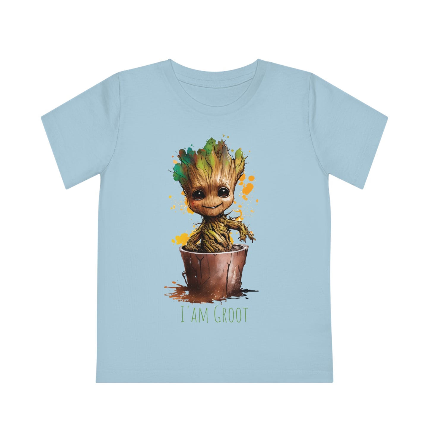 Baby Groot Kids Eco-Friendly T-Shirt - Embrace Nature's Cuteness in Style