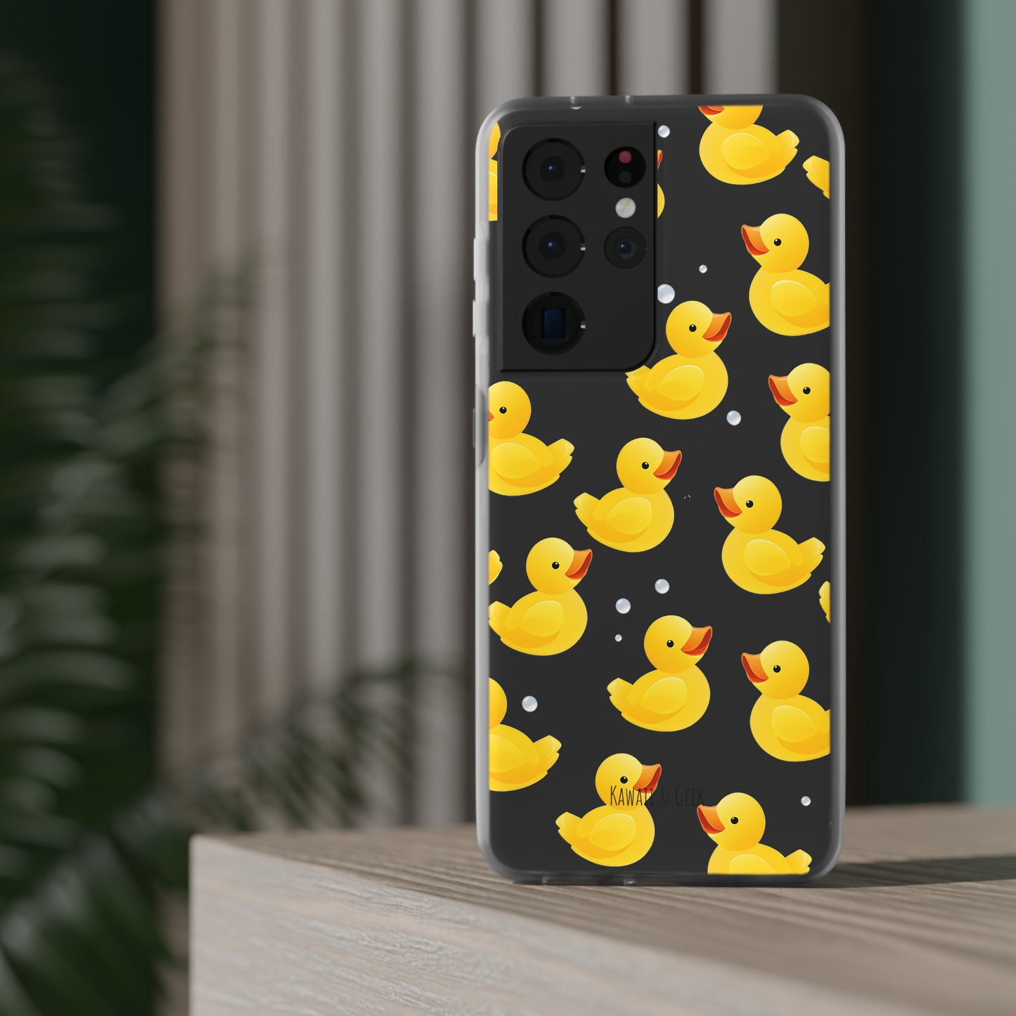 Vibrant Yellow Duck Flexi Phone Case