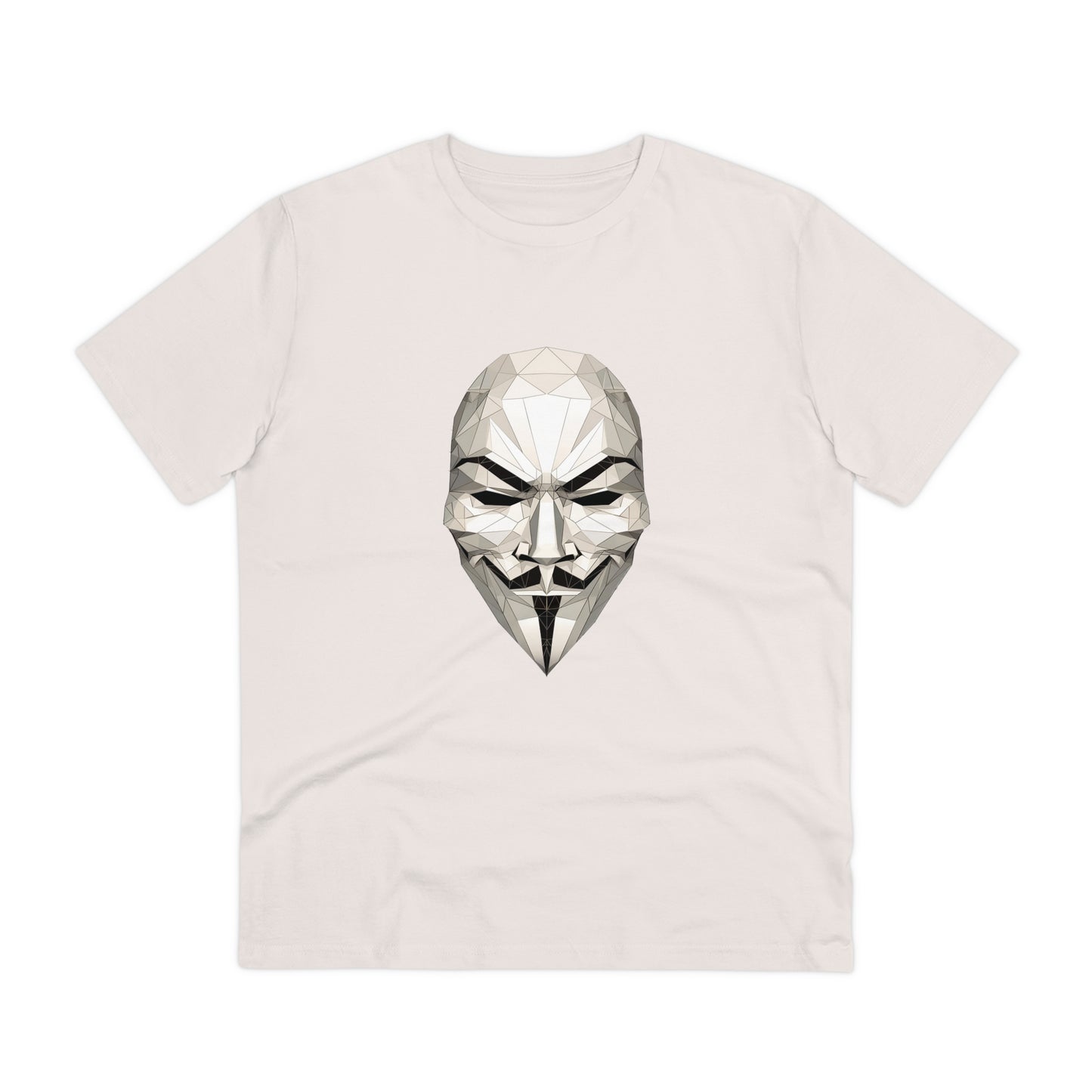 V Mask Polygonal T-Shirt - Embrace Anonymous Resistance