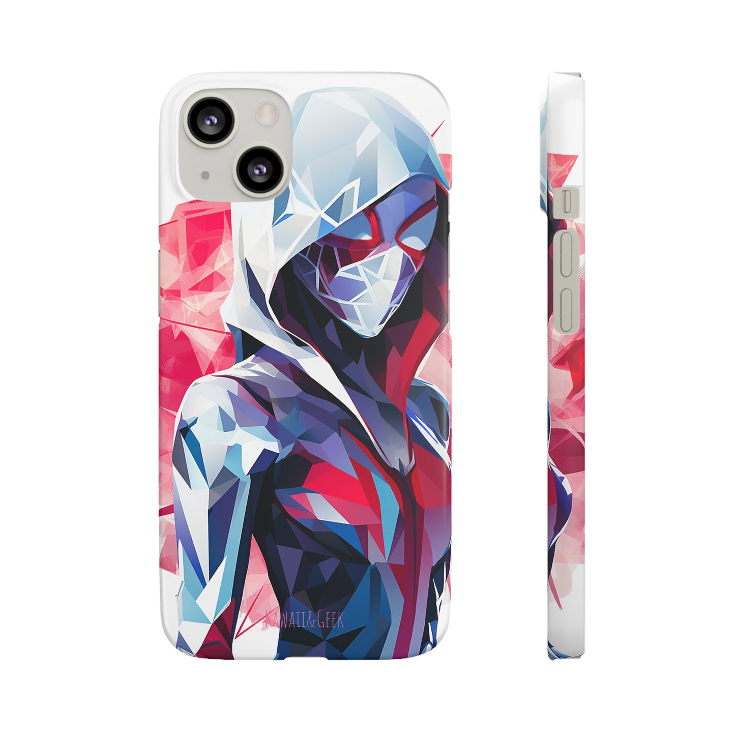 Spider Gwen Stacy Phone Case - Add Some Geometric and Heroic Style to Your Phone - Miles Morales