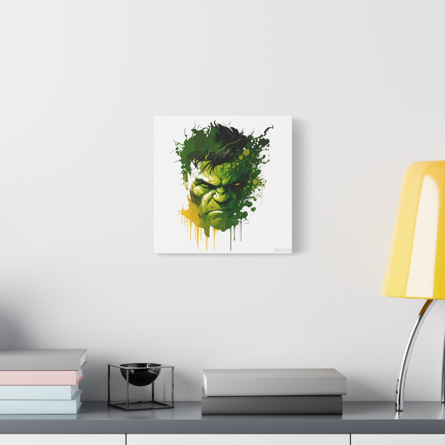Hulk Canva - Add Some Pop-Art and Watercolor Style to Your Wall Decor - Marvel Avengers