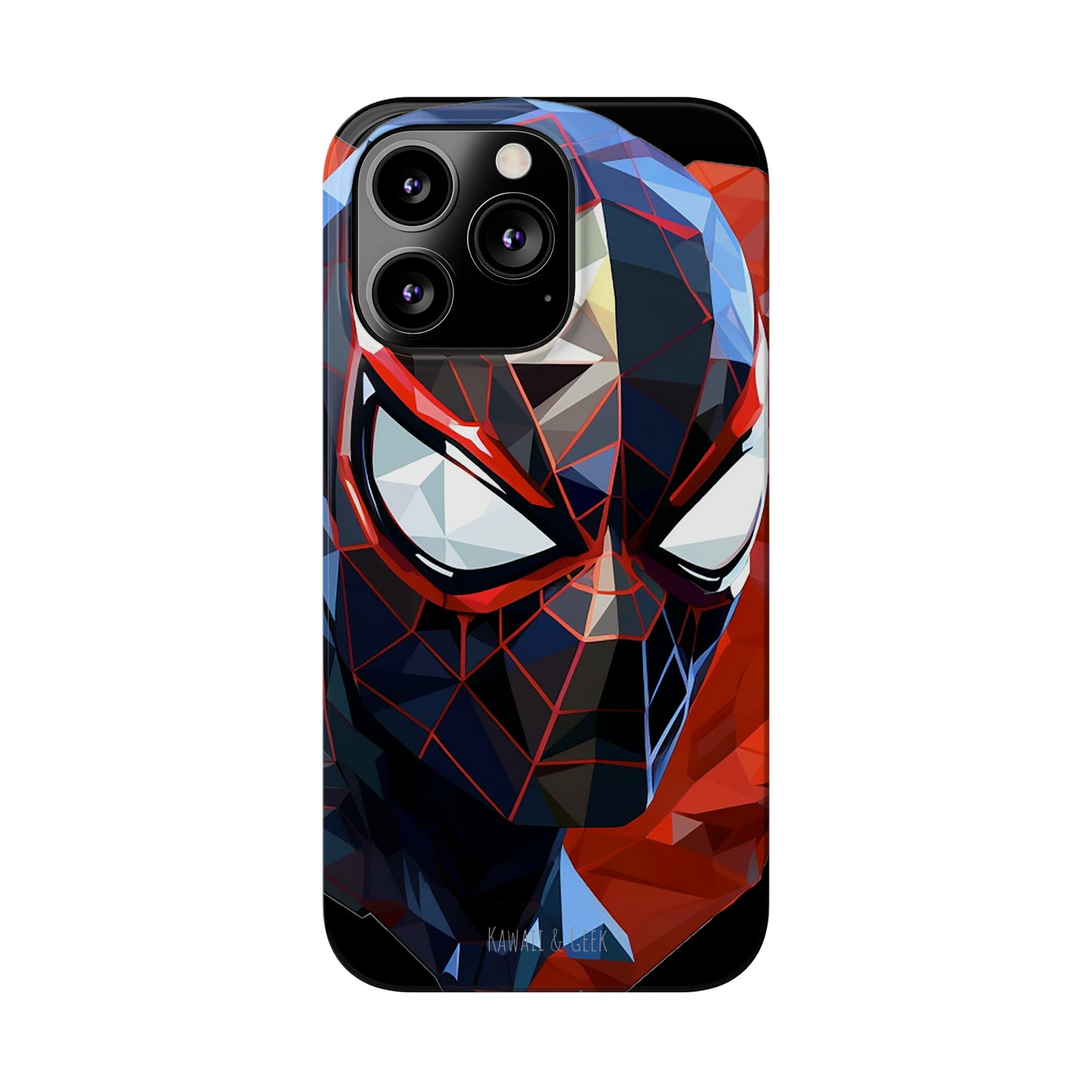 Miles Morales Slim Phone Case iPhone 15 Compatible - Embrace Superhero Style - Spider Man