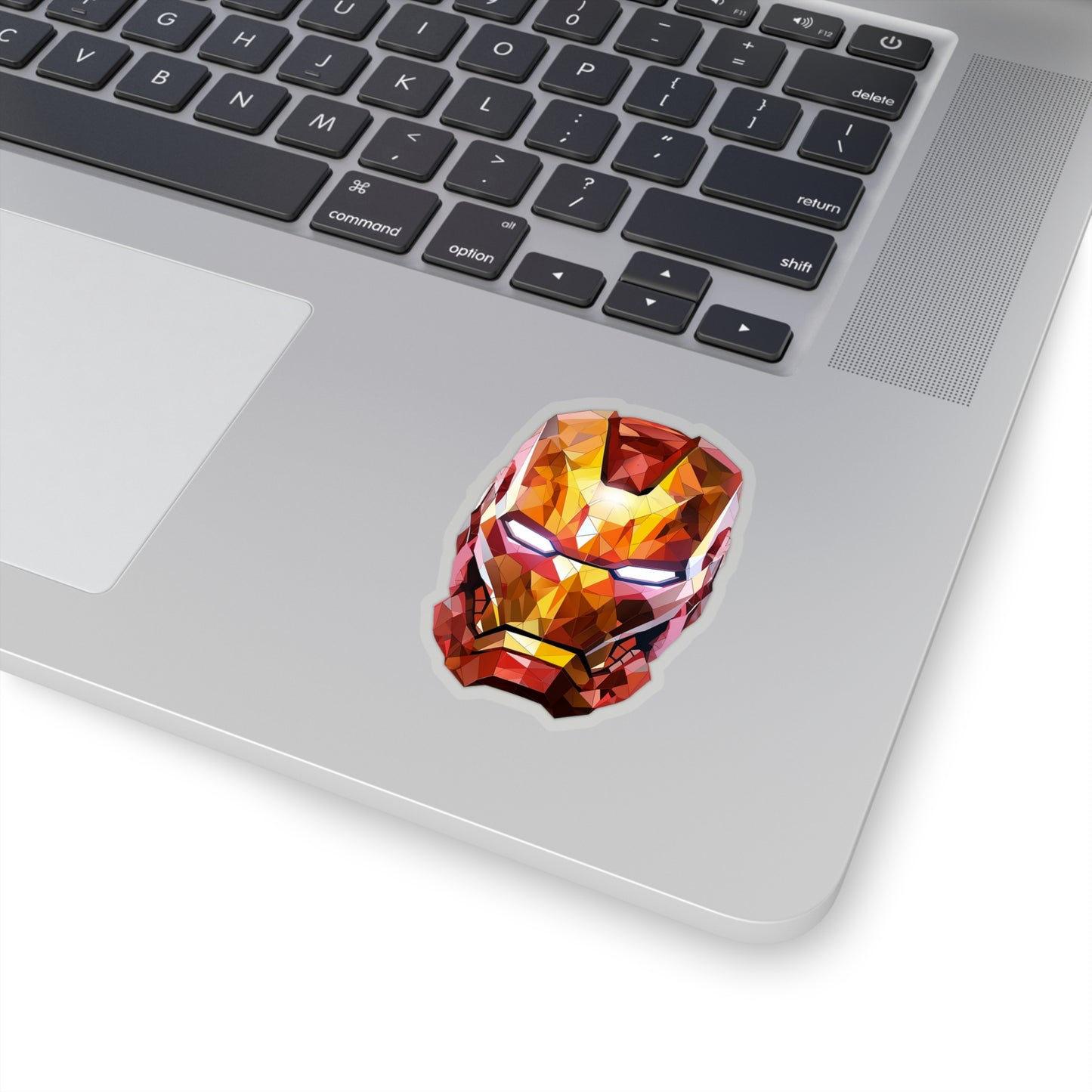 Iron Man Sticker - Unleash the Power of Geometry