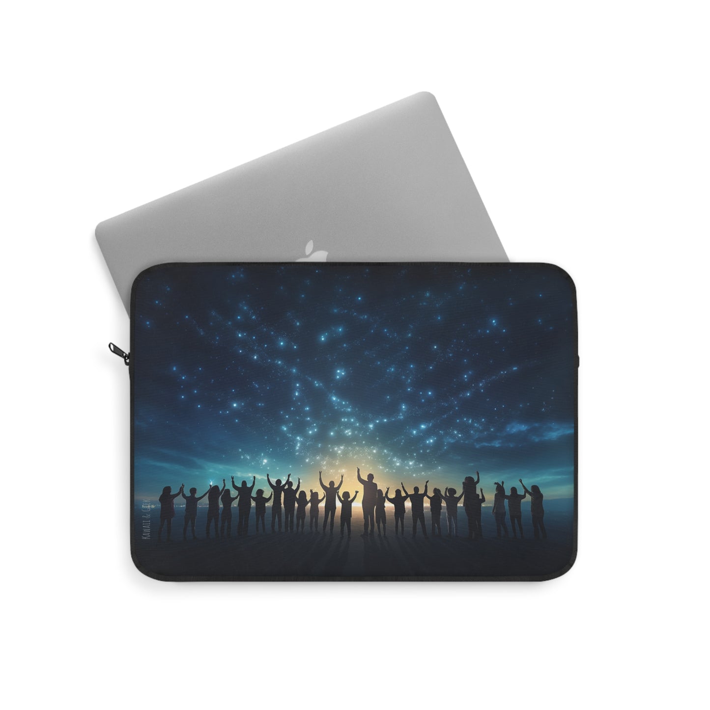 Starry Sky & Unity Laptop Sleeve: Believe and Thrive