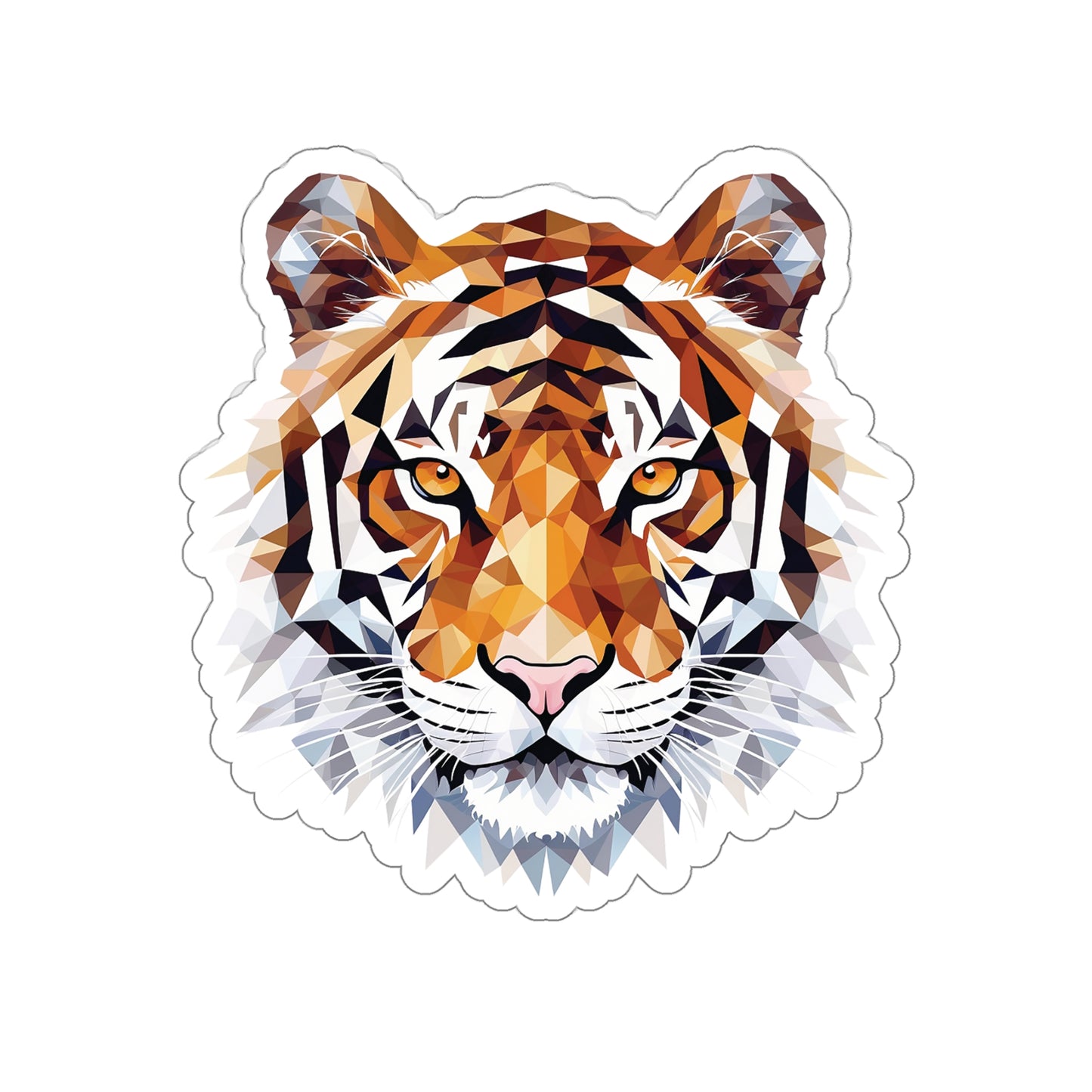 Tiger Sticker - Embrace the Fierce Elegance