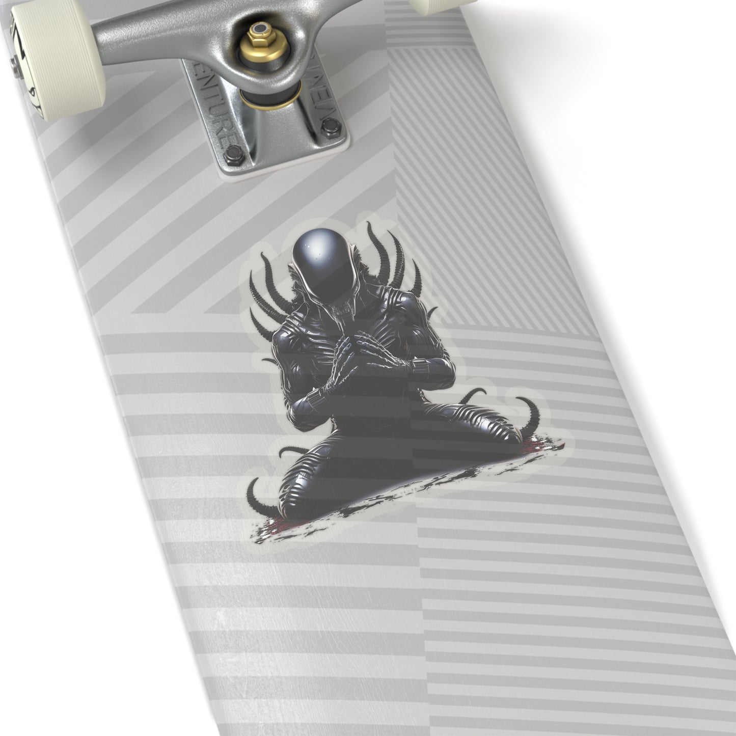 Zen Alien Xenomorph sticker - Premium Halloween Sticker