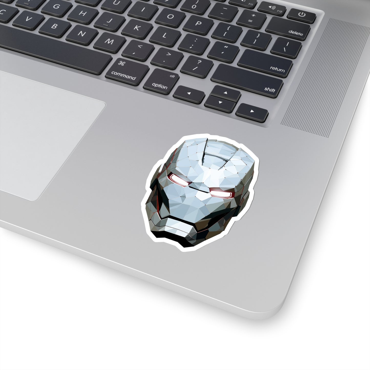 Iron Man Sticker - Unleash the Power of Geometry