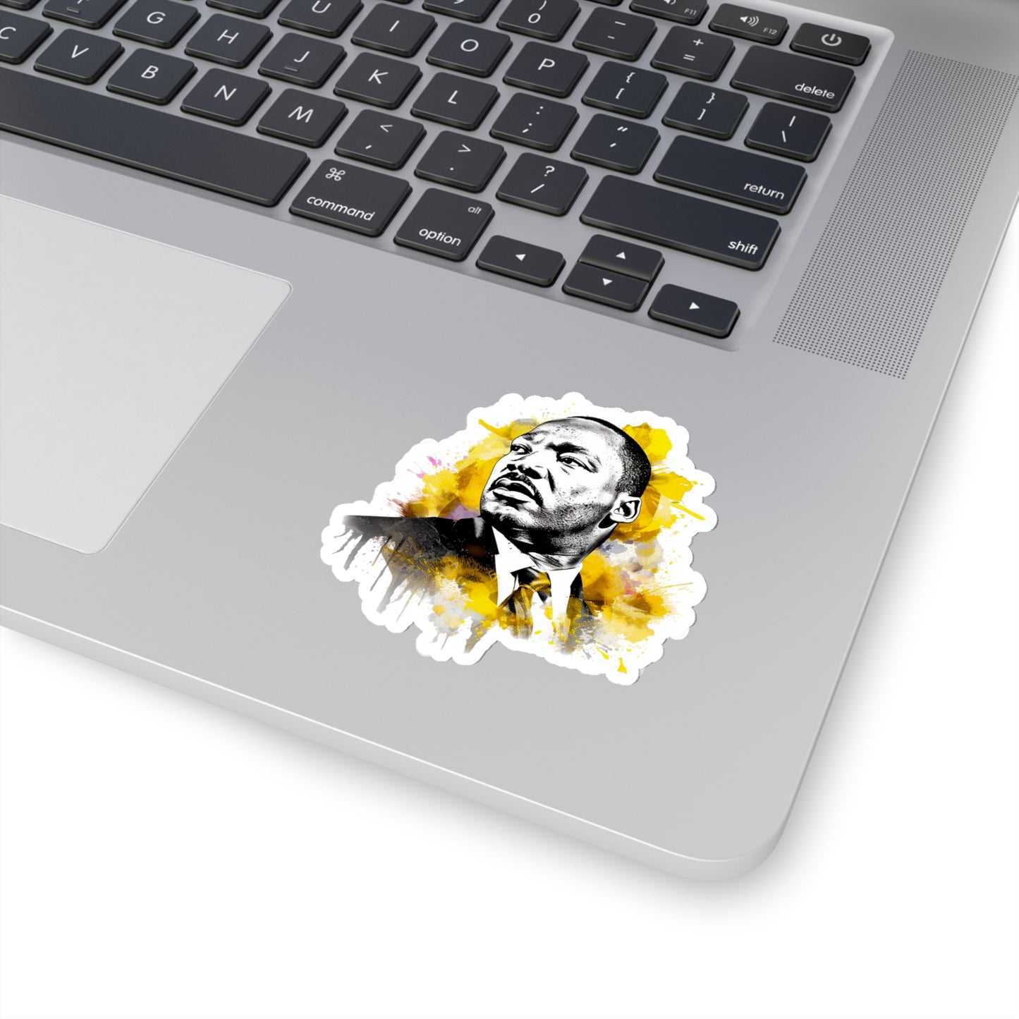 Martin Luther King Sticker - Inspire Change with Watercolor Reverence