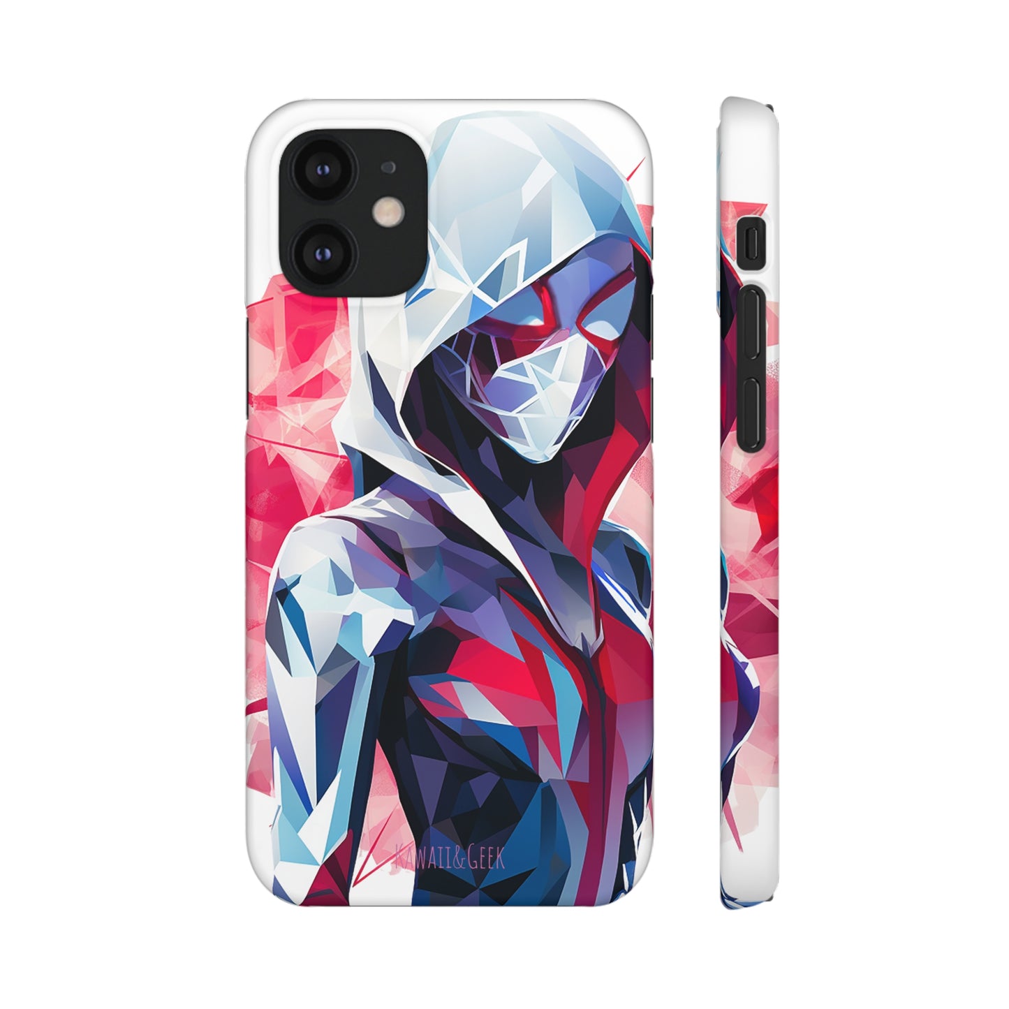 Spider Gwen Stacy Phone Case - Add Some Geometric and Heroic Style to Your Phone - Miles Morales