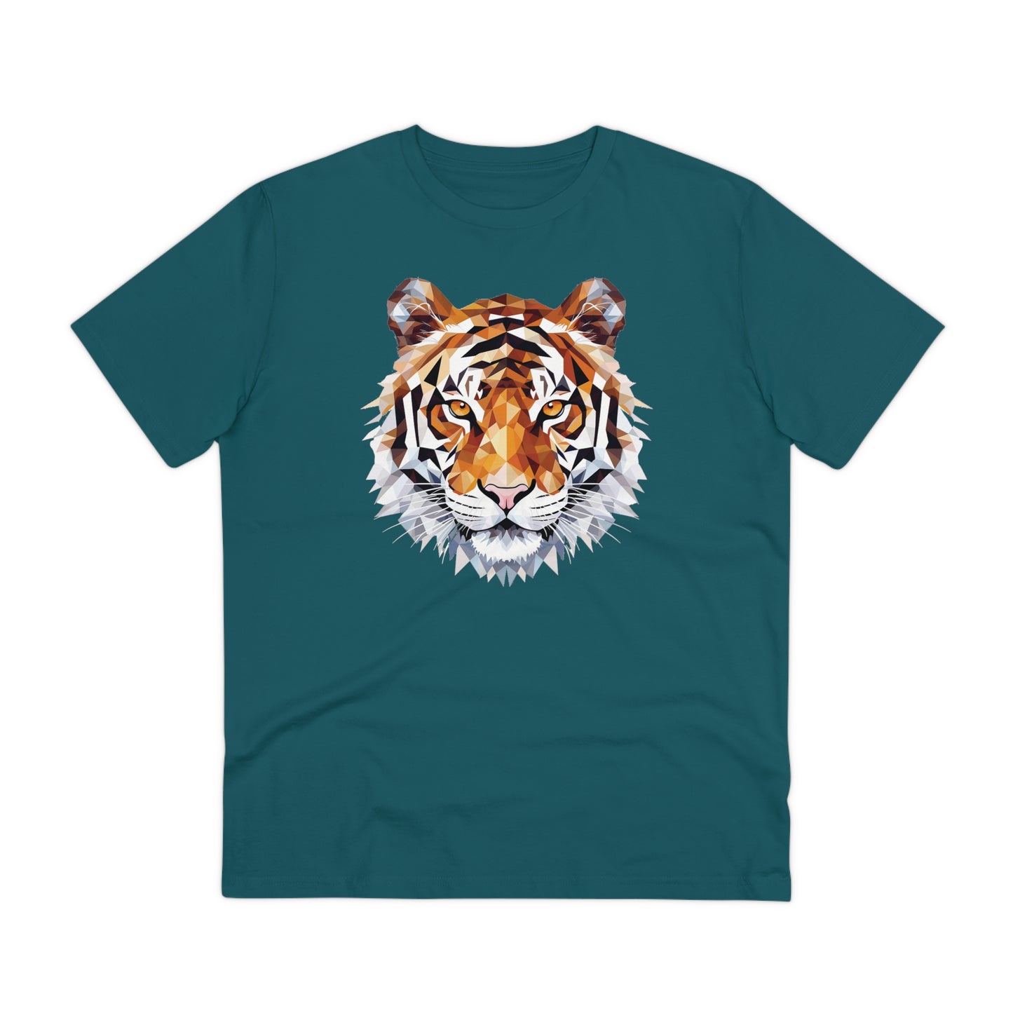 Tiger Polygonal T-Shirt - Embrace Fierce Elegance
