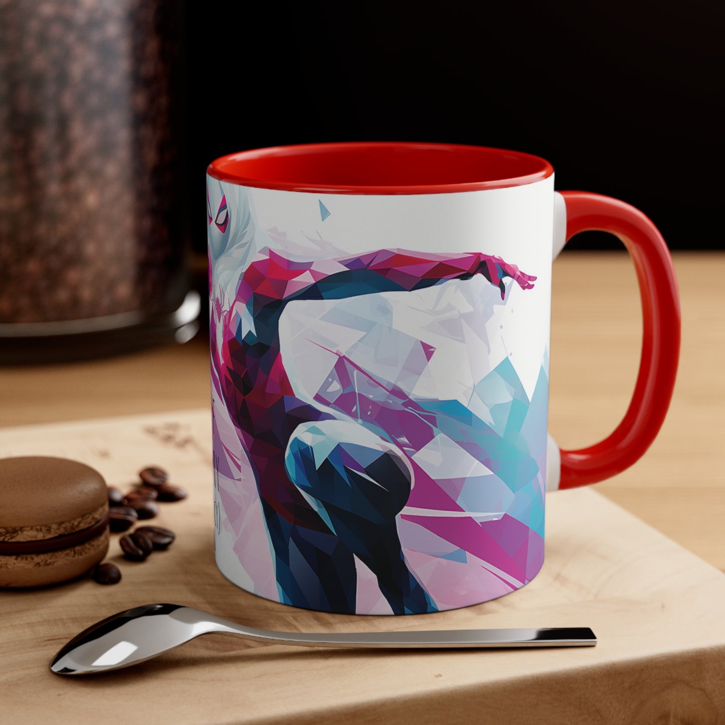 Spider-Gwen Stacy Mug : 'Be the Hero of Your Own Story'