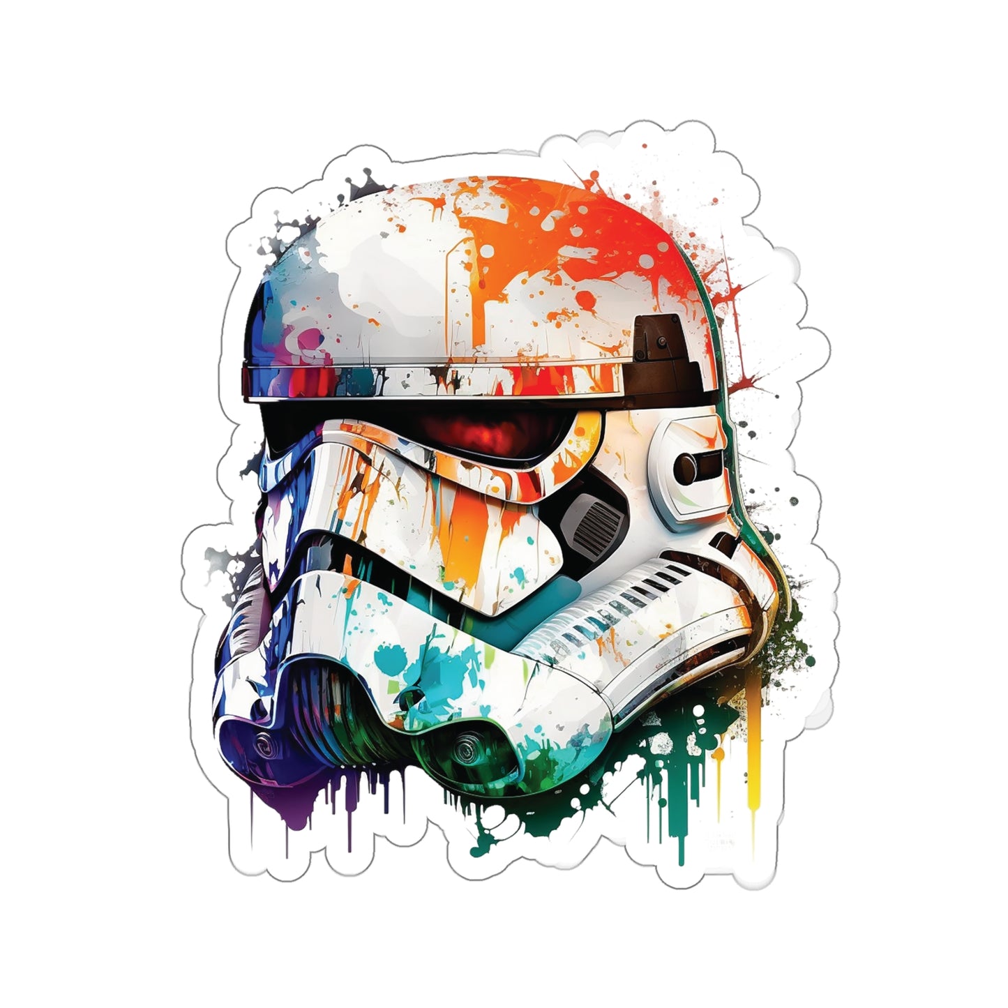 Stormtrooper Sticker - Add Some Colorful Style to Your Tech - Star Wars