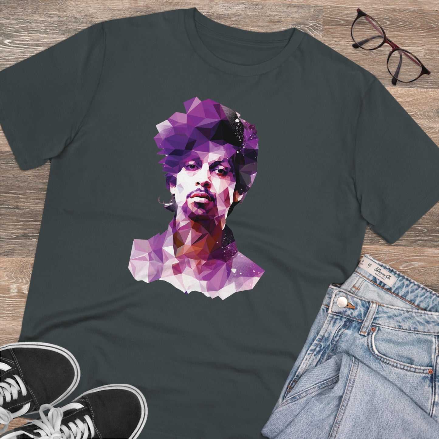Prince Polygonal T-Shirt - Embrace Iconic Music