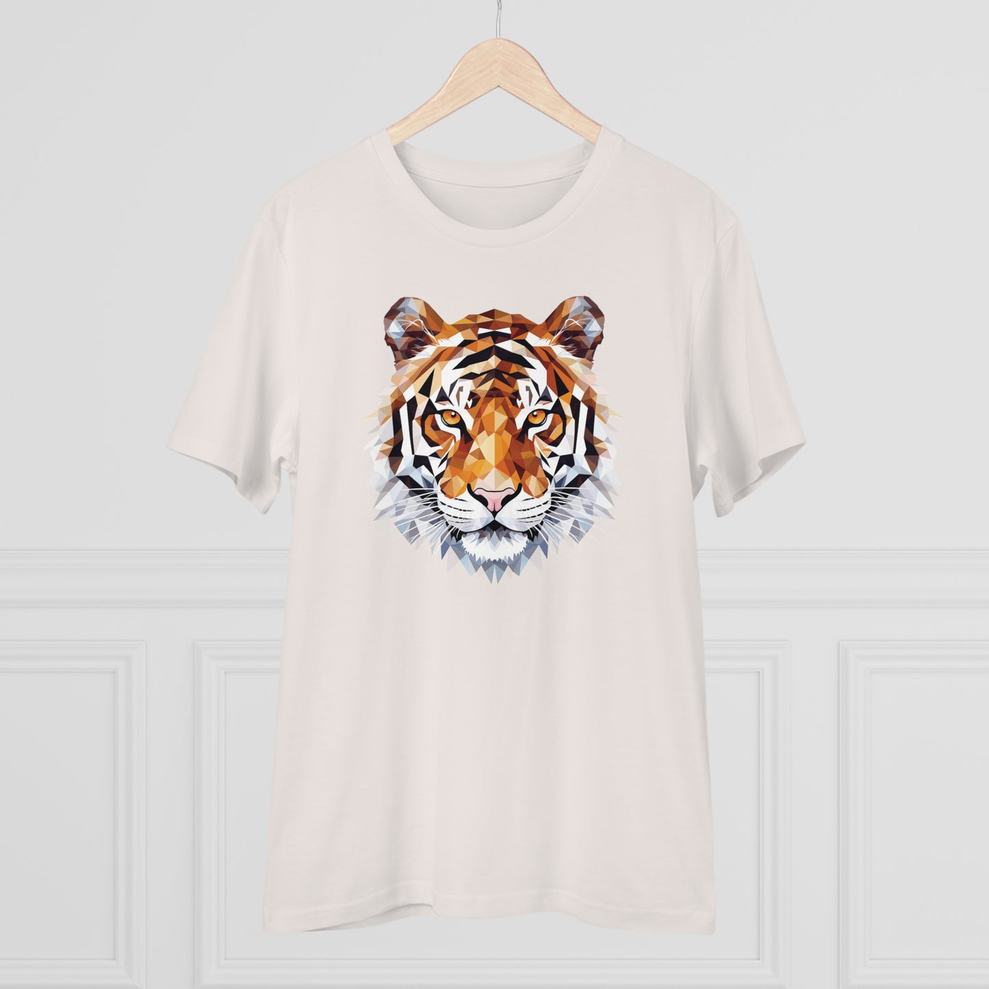 Tiger Polygonal T-Shirt - Embrace Fierce Elegance
