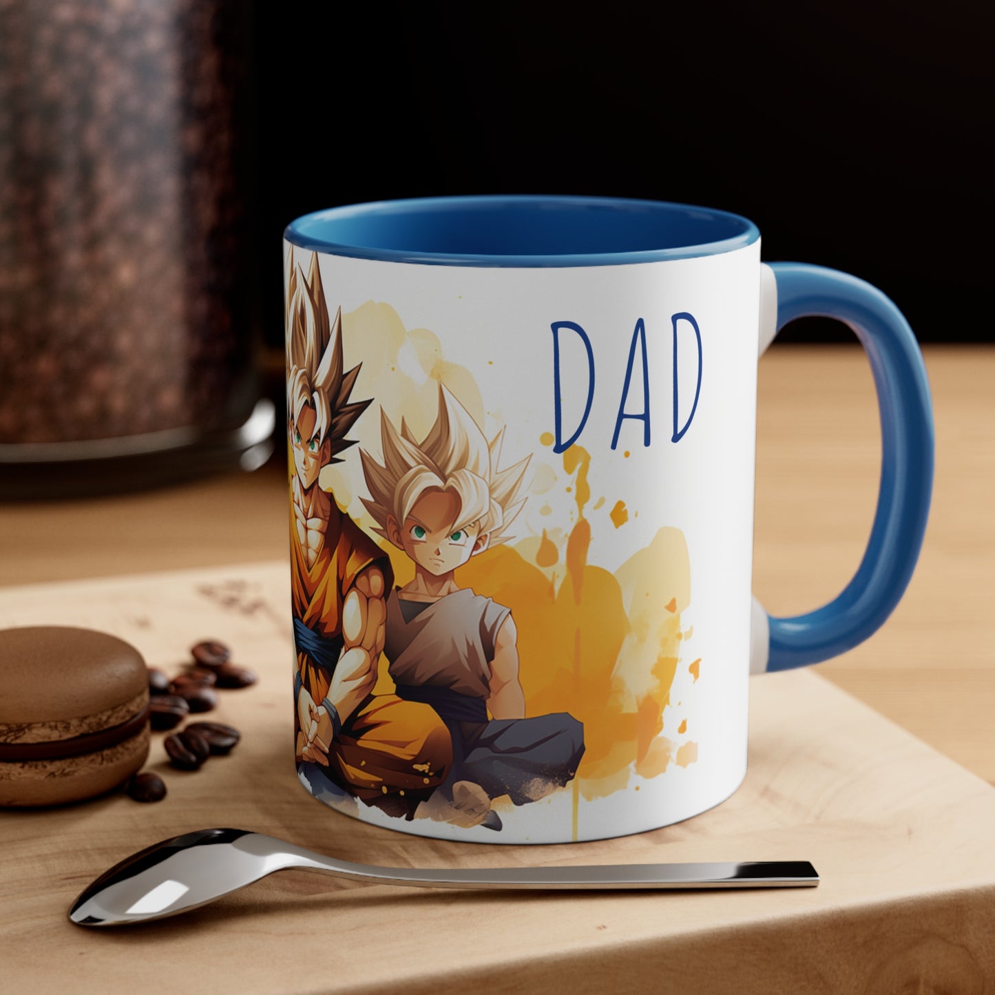 San Goku Mug : Super Saiyan Dad - Dragon Ball mug - Father's Day special