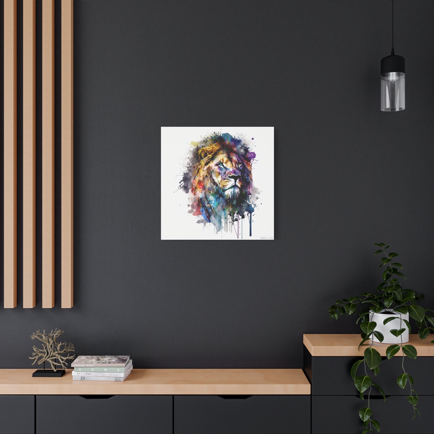 Majestic Lion Canva - Embrace the Grace and Power of the King of the Jungle