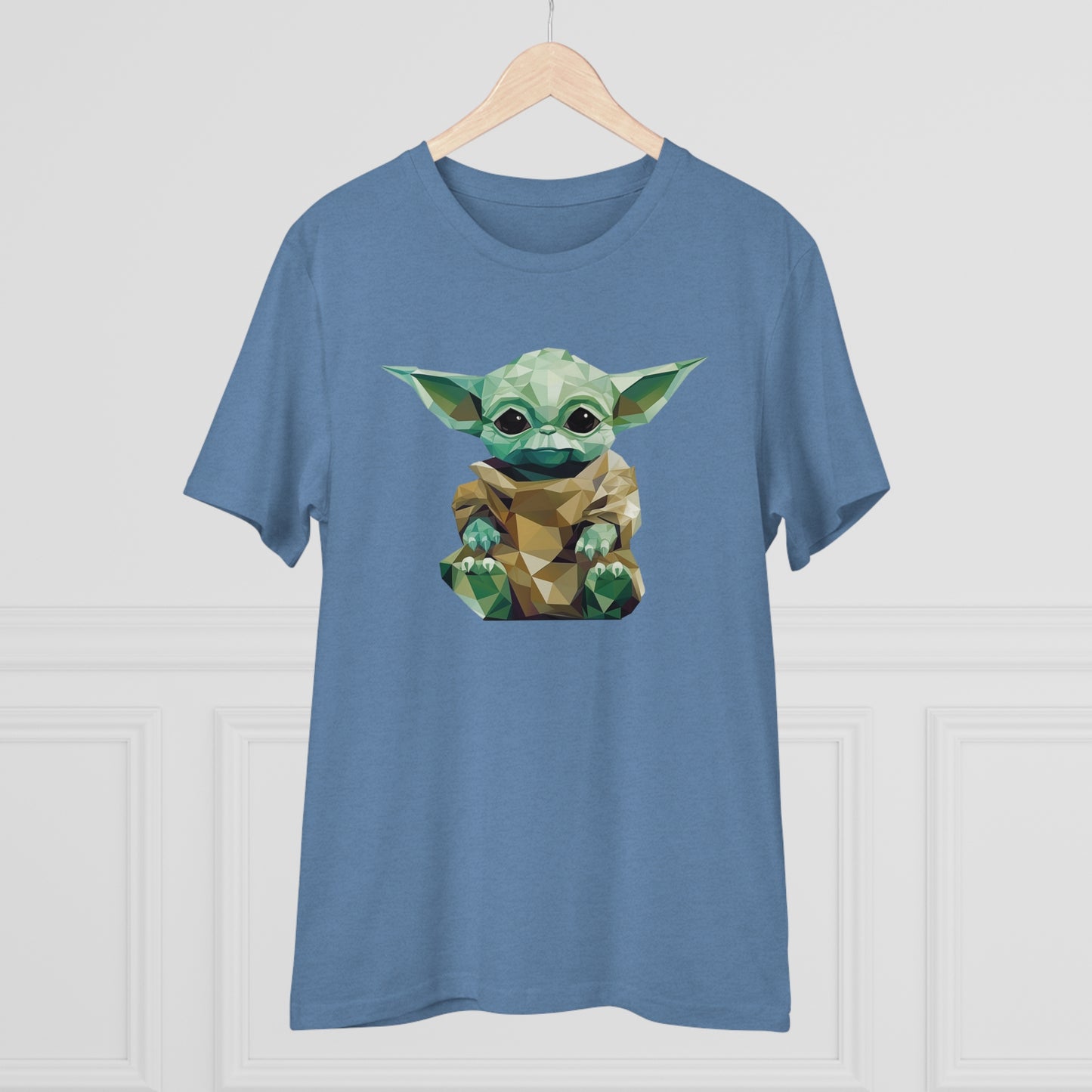 Baby Yoda Grogu Polygonal T-Shirt - Embrace Adorable Force - Star Wars